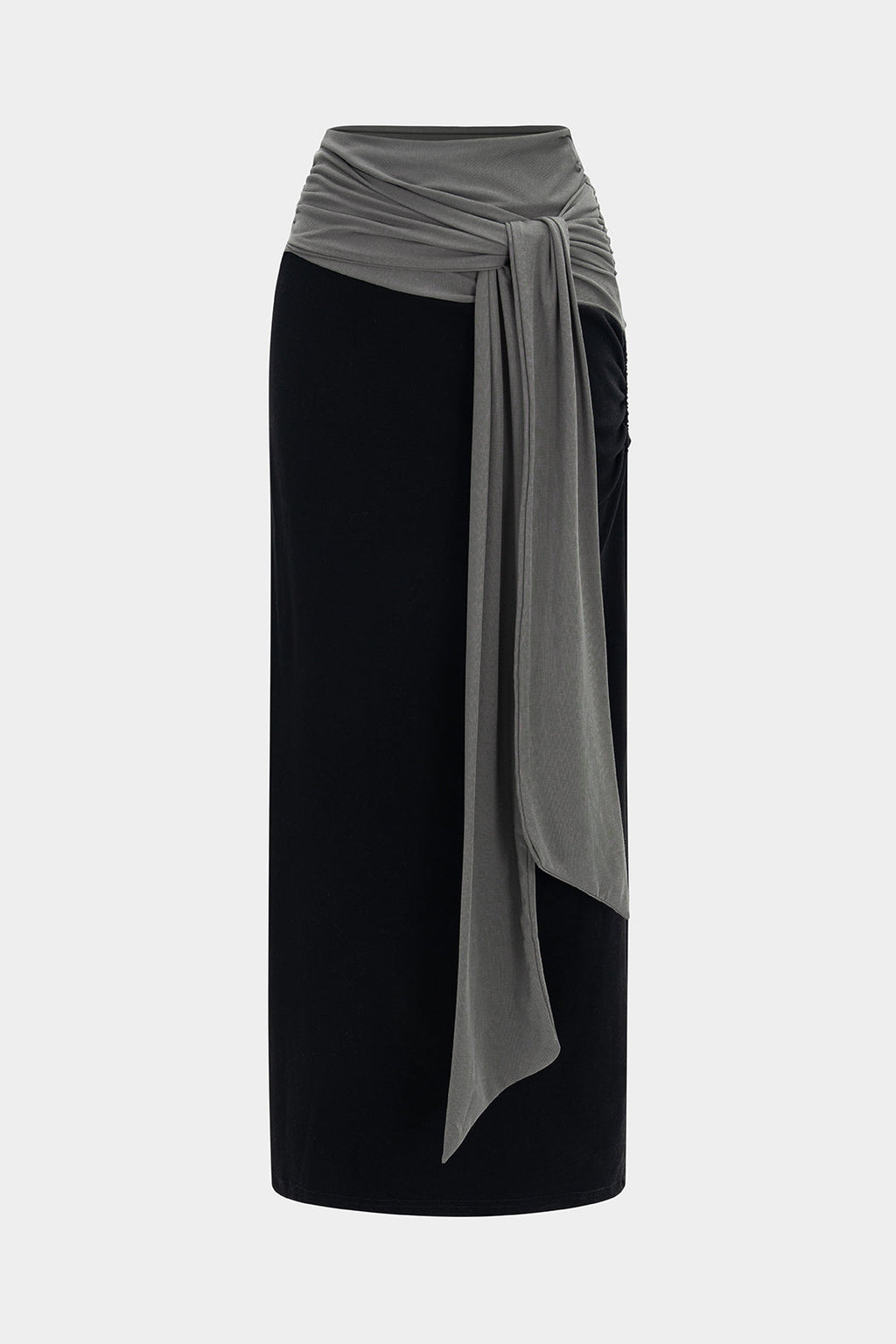 חצאית קשירה בגזרה גבוהה 