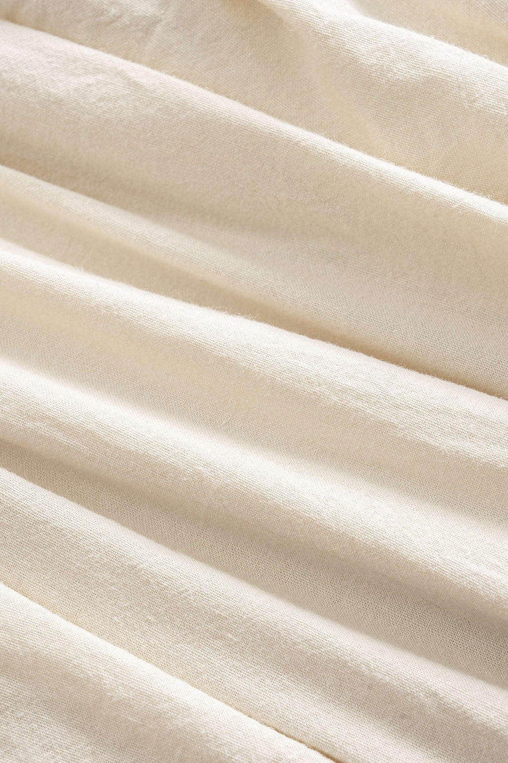 חצאית פשתן עם קפלים ואבני חן 