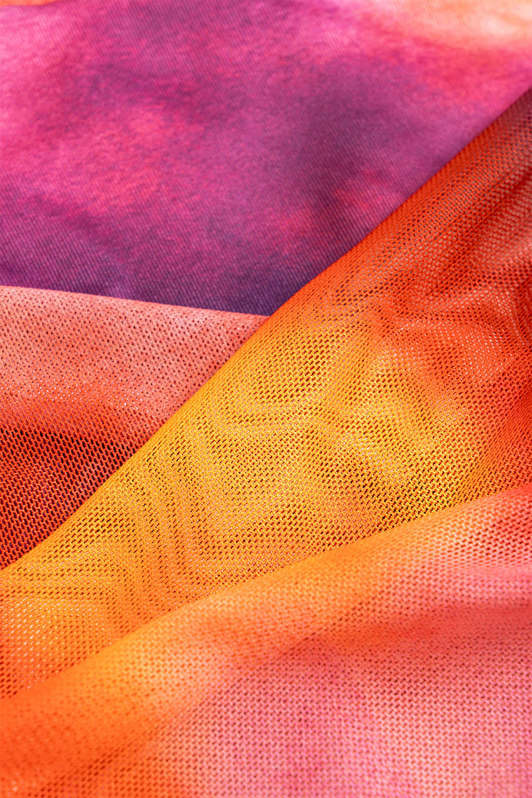 חצאית עם הדפס צבעי מים 