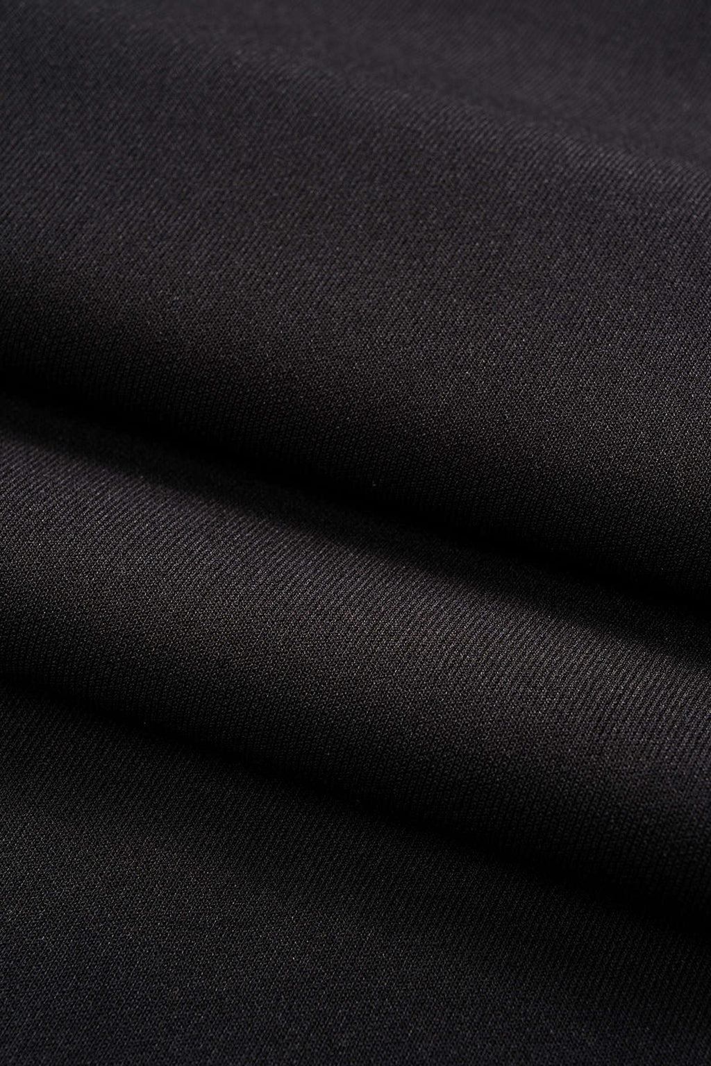 Contrast Collar Button Long Sleeve Mini Dress