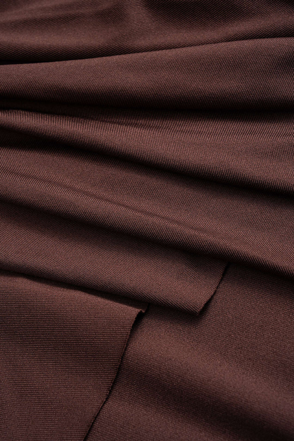 Ruffle V-Neck Long Sleeve Mini Dress