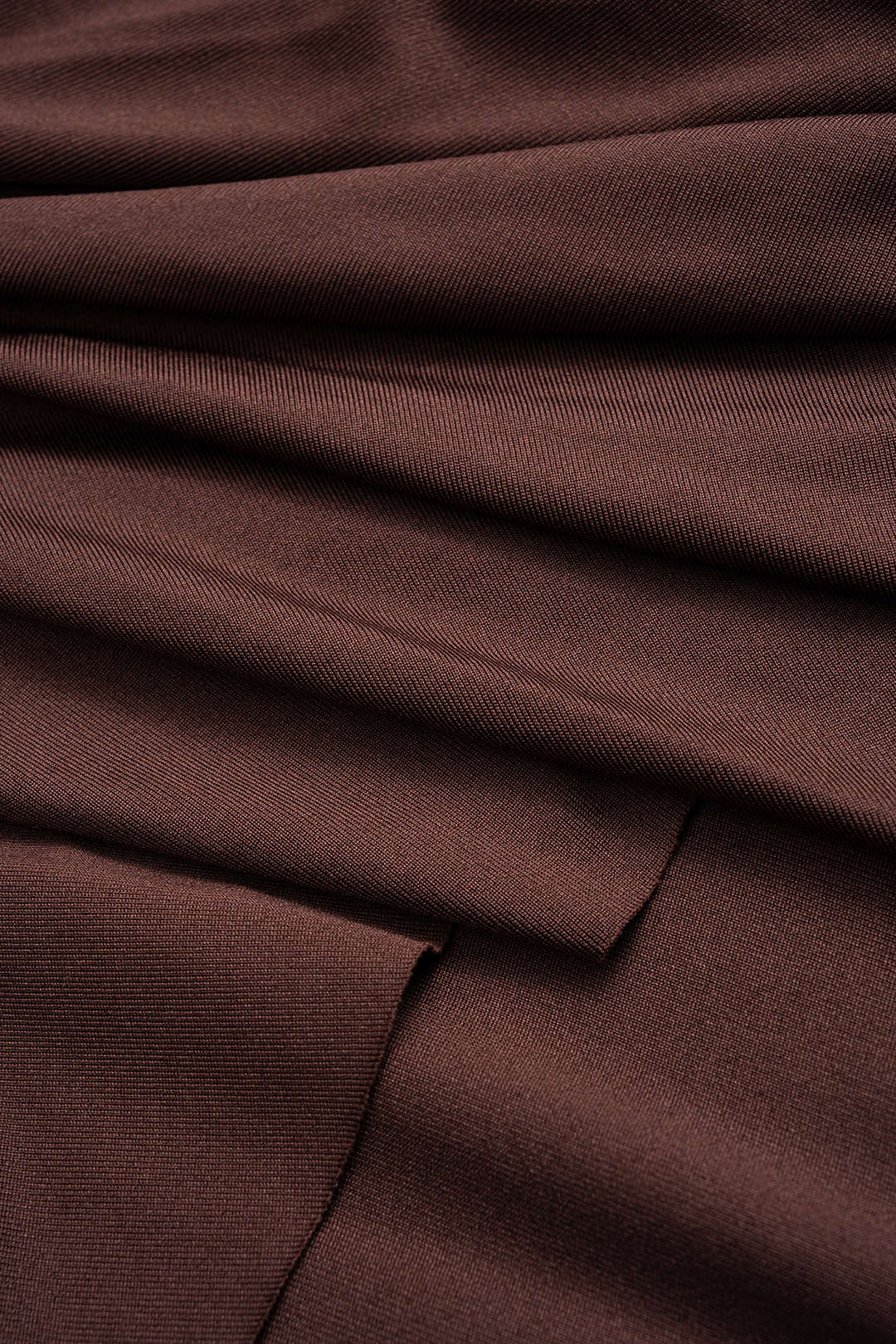 Ruffle V-Neck Long Sleeve Mini Dress