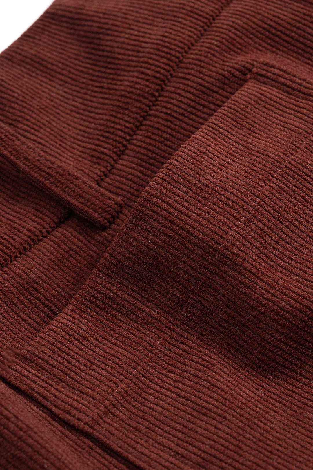 חצאית קורדרוי עם כפתורים 