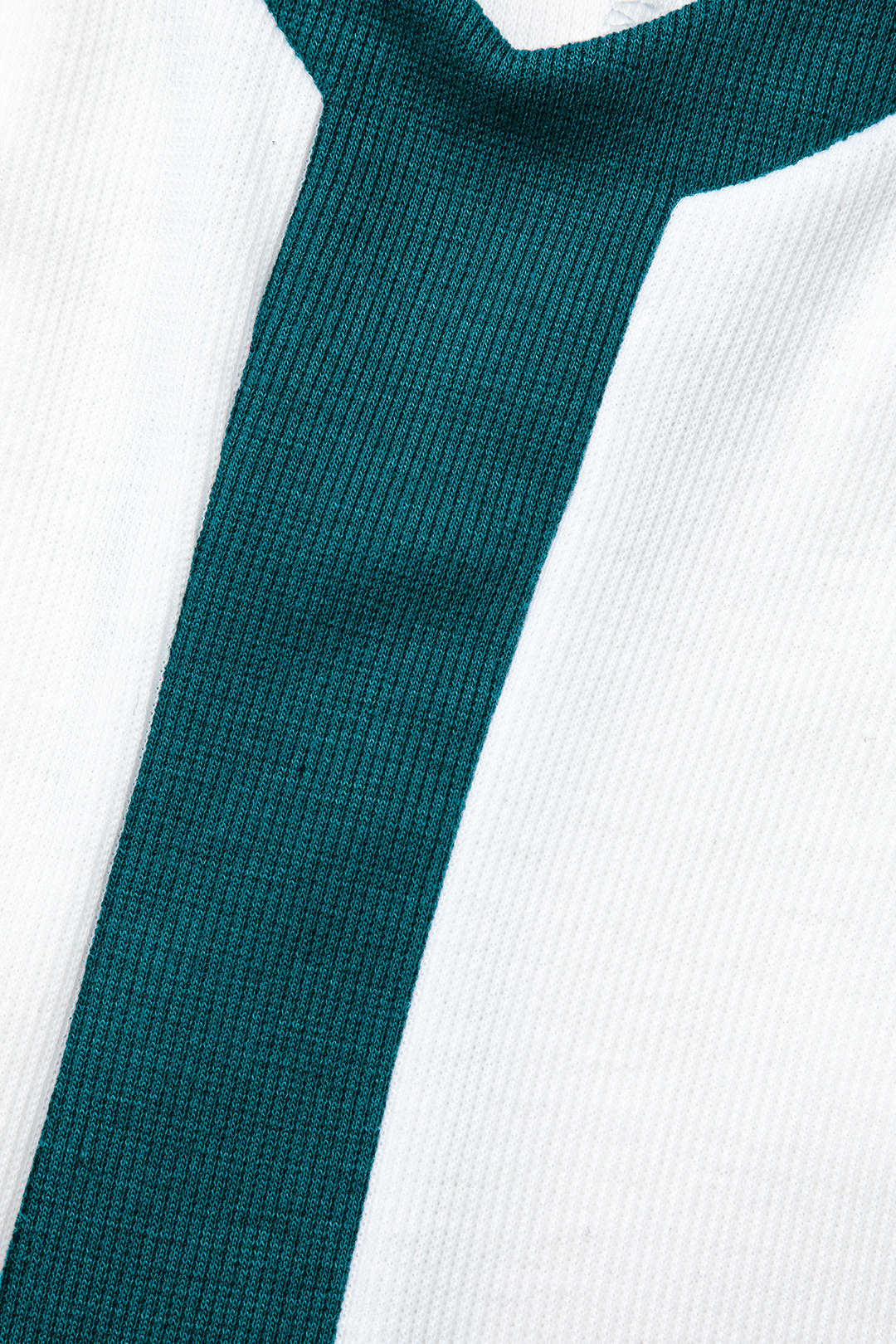 Vestido Maxi Color Block Con Escote En V Y Ribbed Elegante