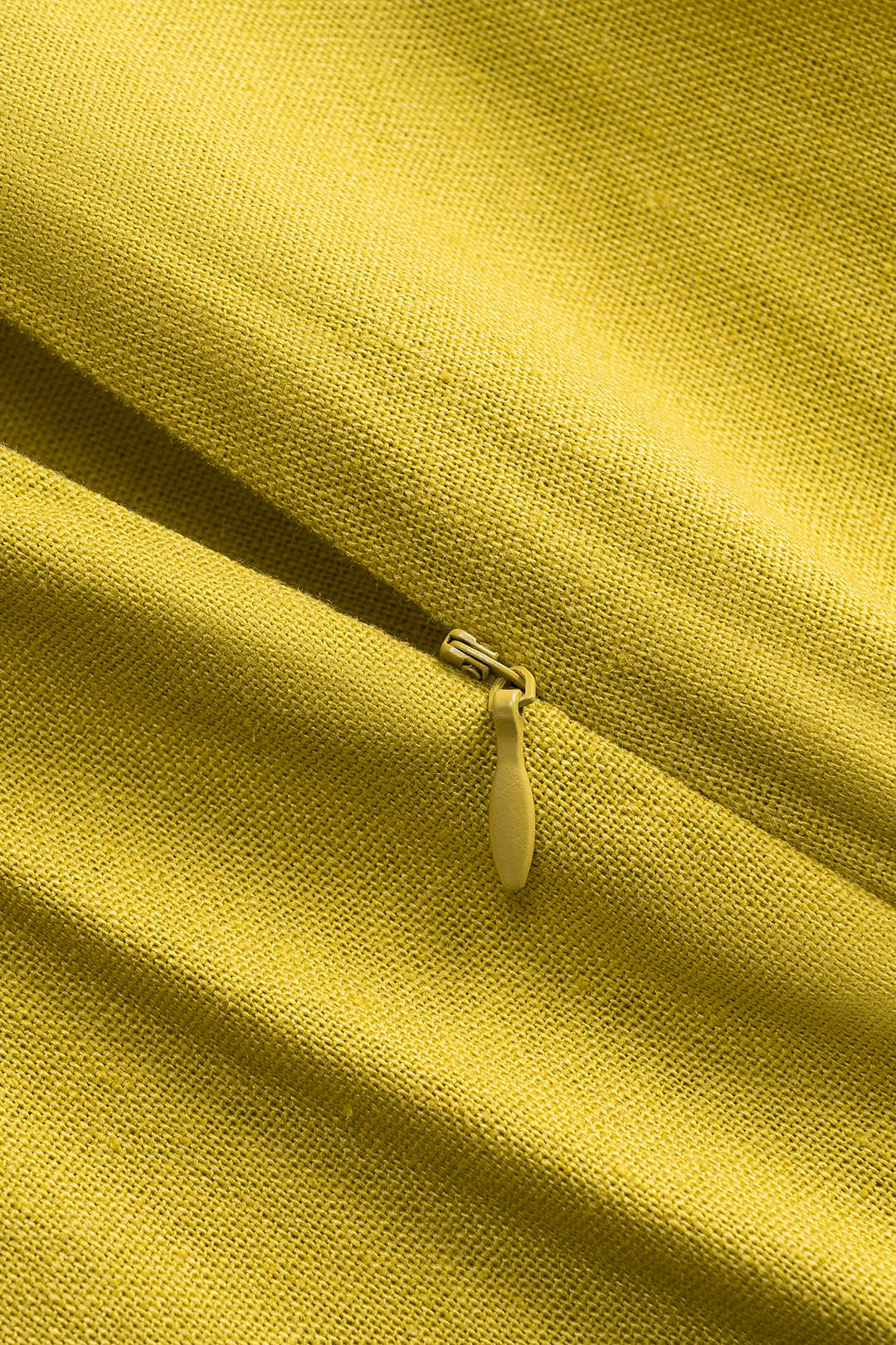 Shorts Plisados De Lino Con Cremallera Verano Ligero