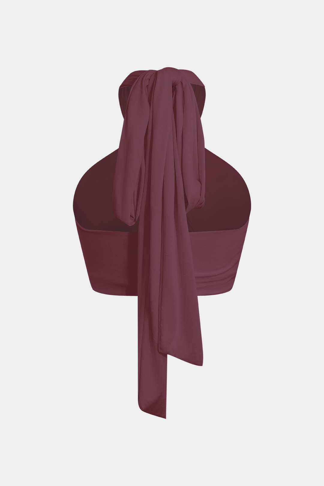 Top Halter Con Tirantes Espalda Cruzada Para Mujer Diario
