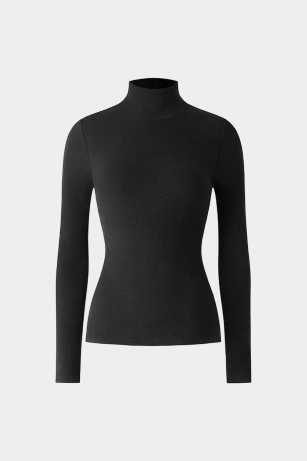Mock Neck Long-Sleeve Top