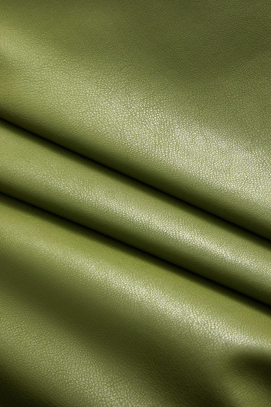 Chaqueta Garlend Verde Oliva Estilo Bomber Cuero Sintético