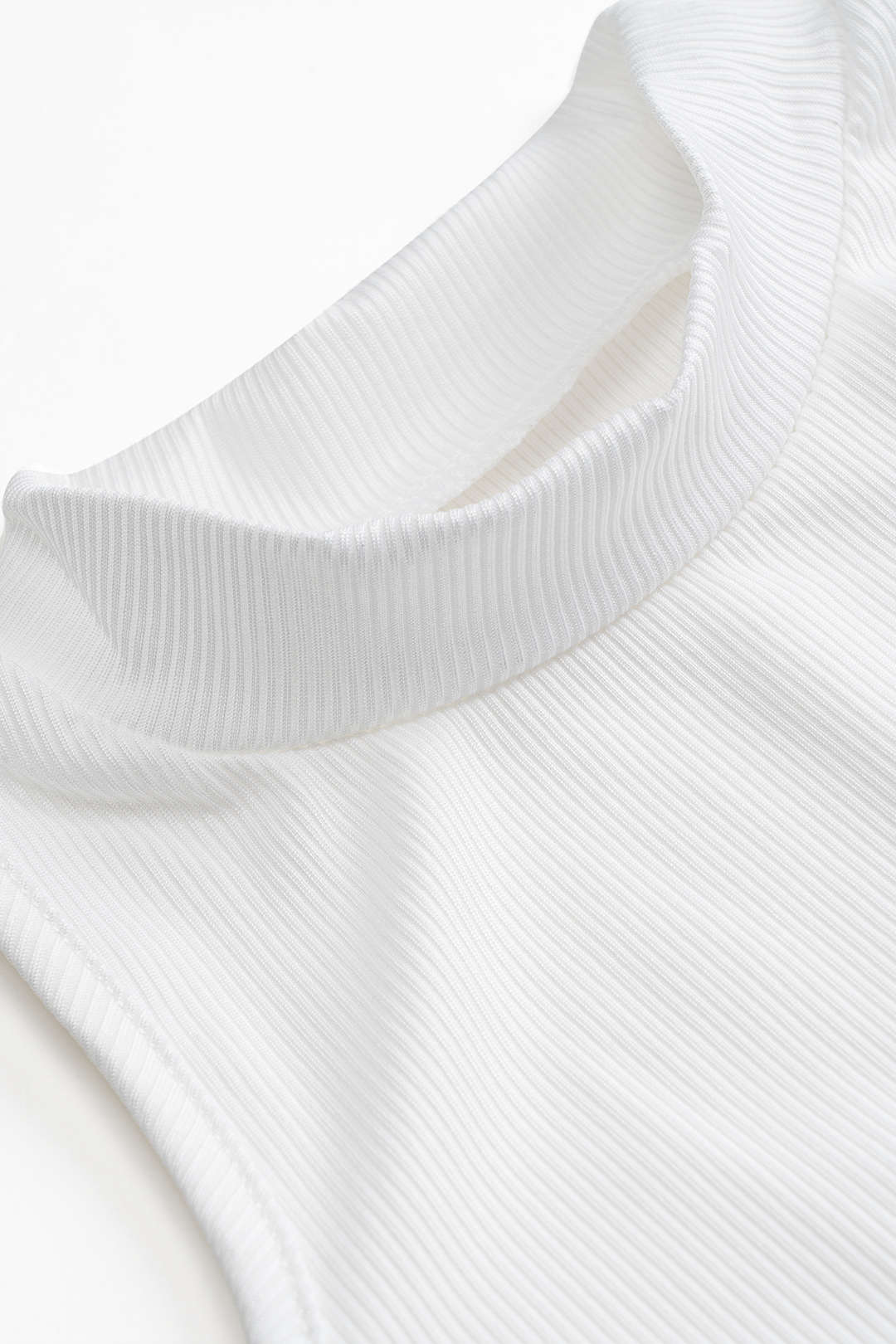 Camiseta Texturizada Sin Mangas Para Uso Diario Elegante