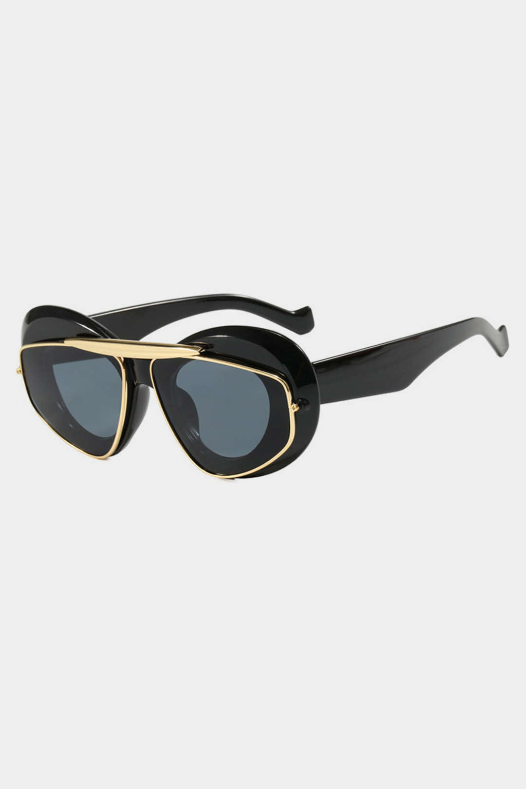 משקפי שמש בסגנון Cat Eye מאוסף Glamour יוקרתי בלעדי