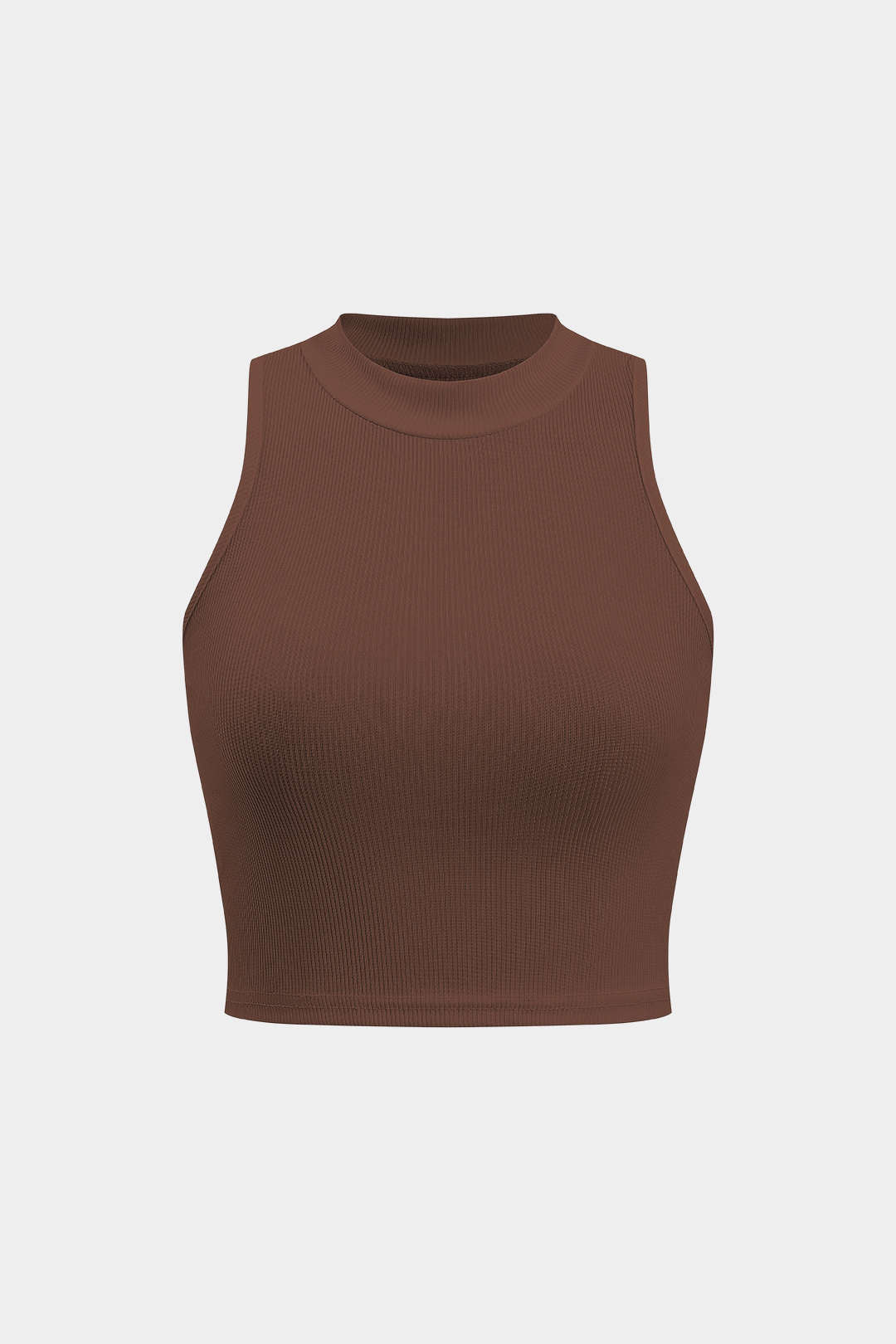 Camiseta Texturizada Sin Mangas Para Uso Diario Elegante