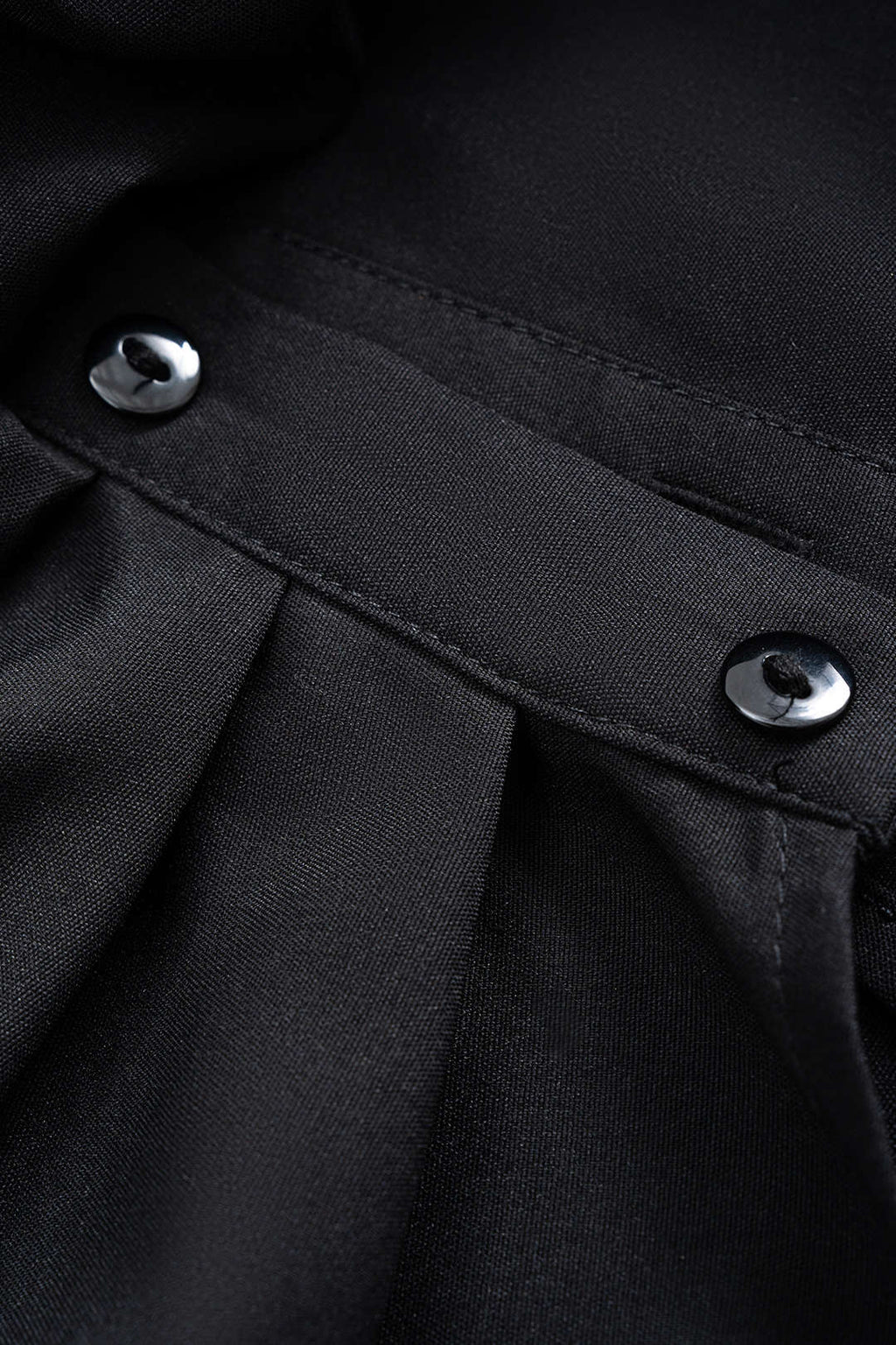 Button Tie-Up Long-Sleeve Shirt