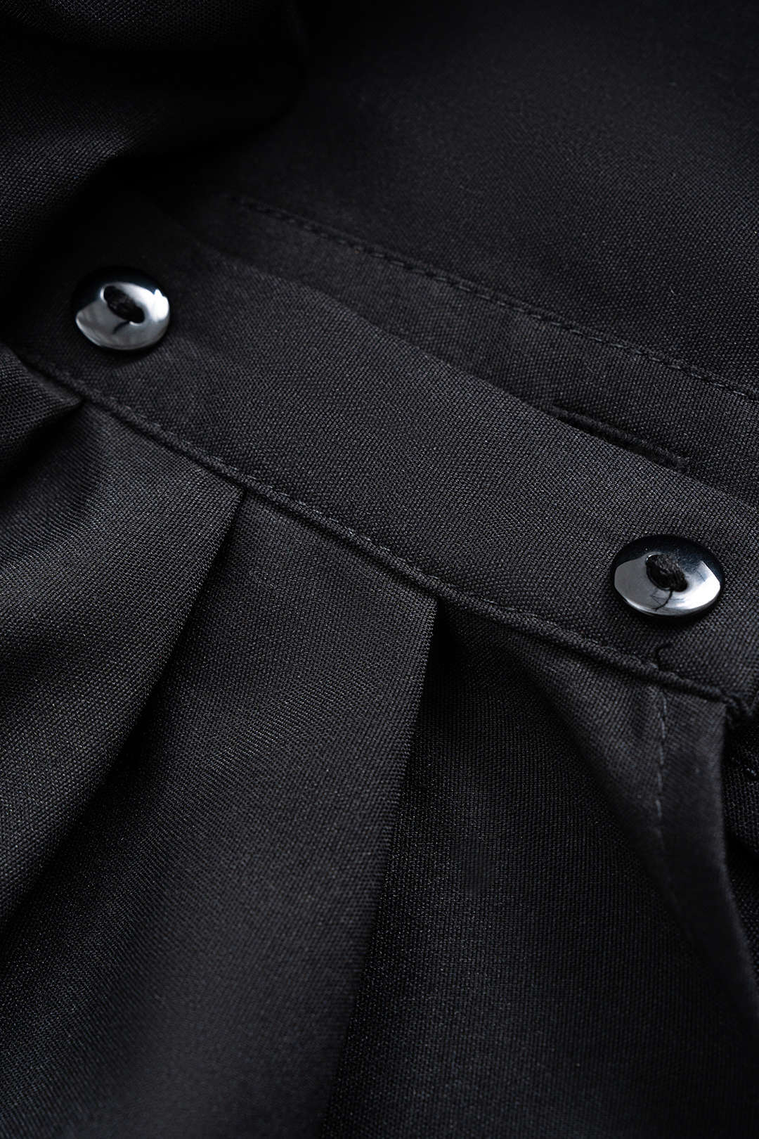 Button Tie-Up Long-Sleeve Shirt