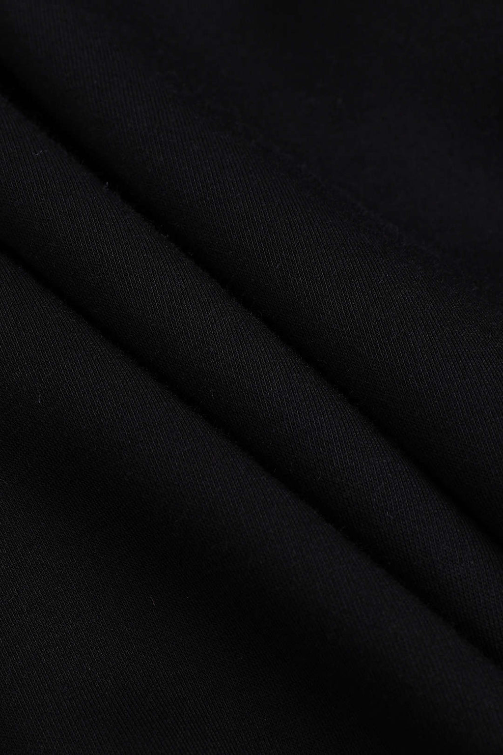 Denim Patchwork Long-Sleeve Hoodie