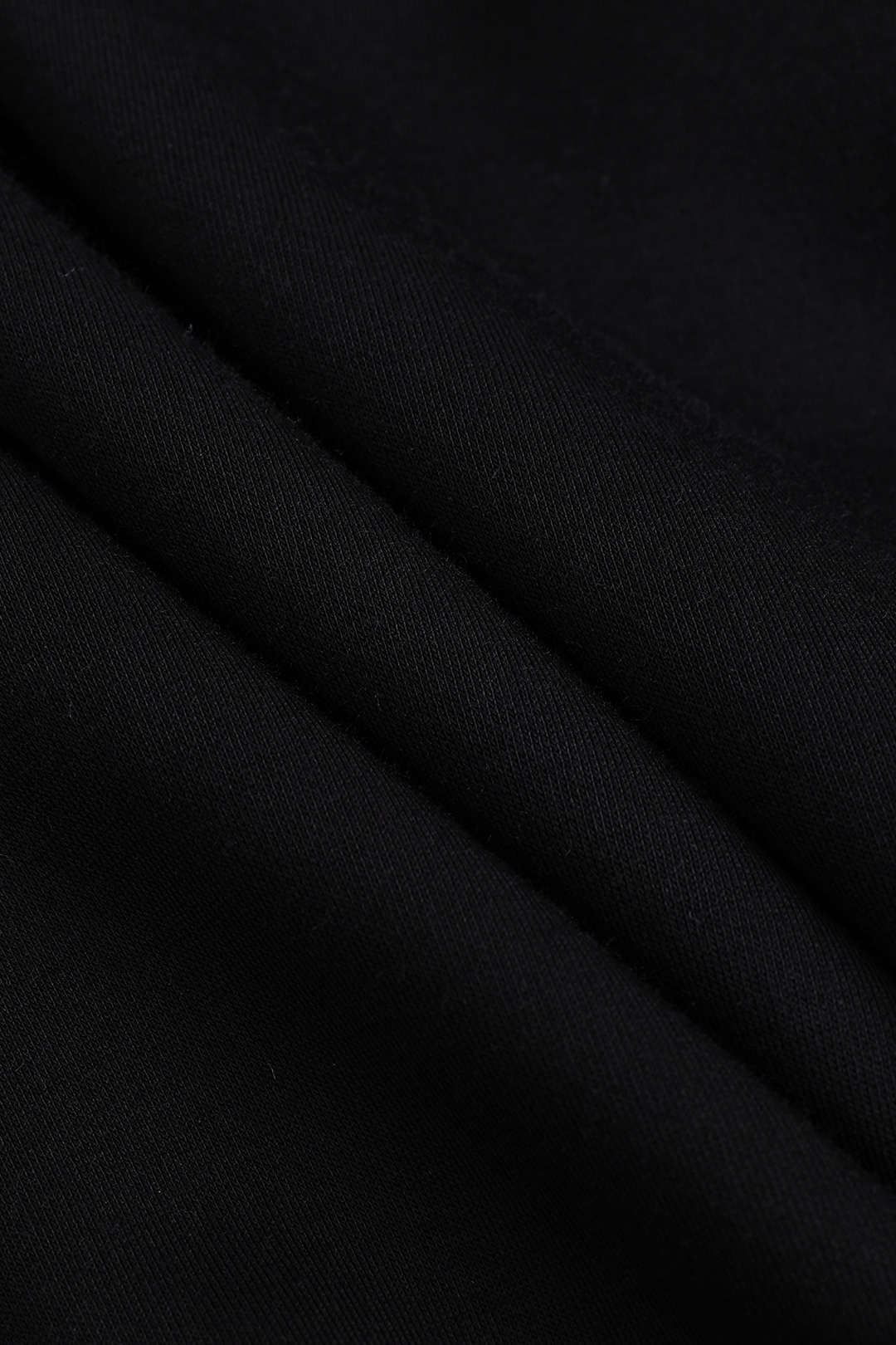 Denim Patchwork Long-Sleeve Hoodie