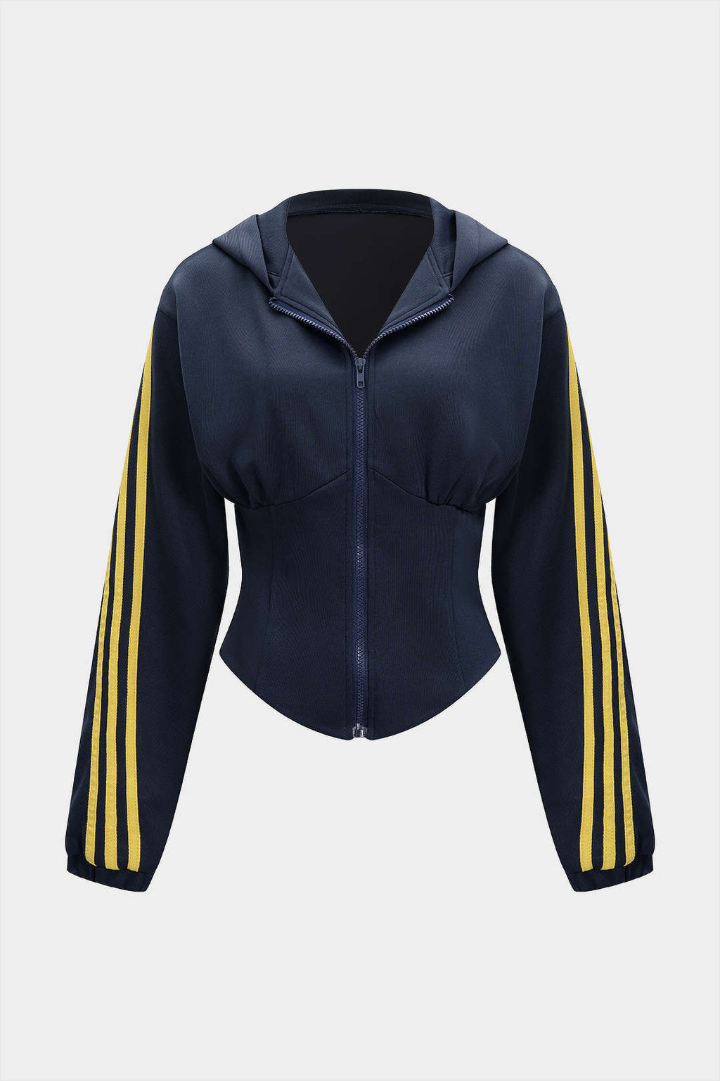 קפוצ'ון עם רוכסן ניגודי 