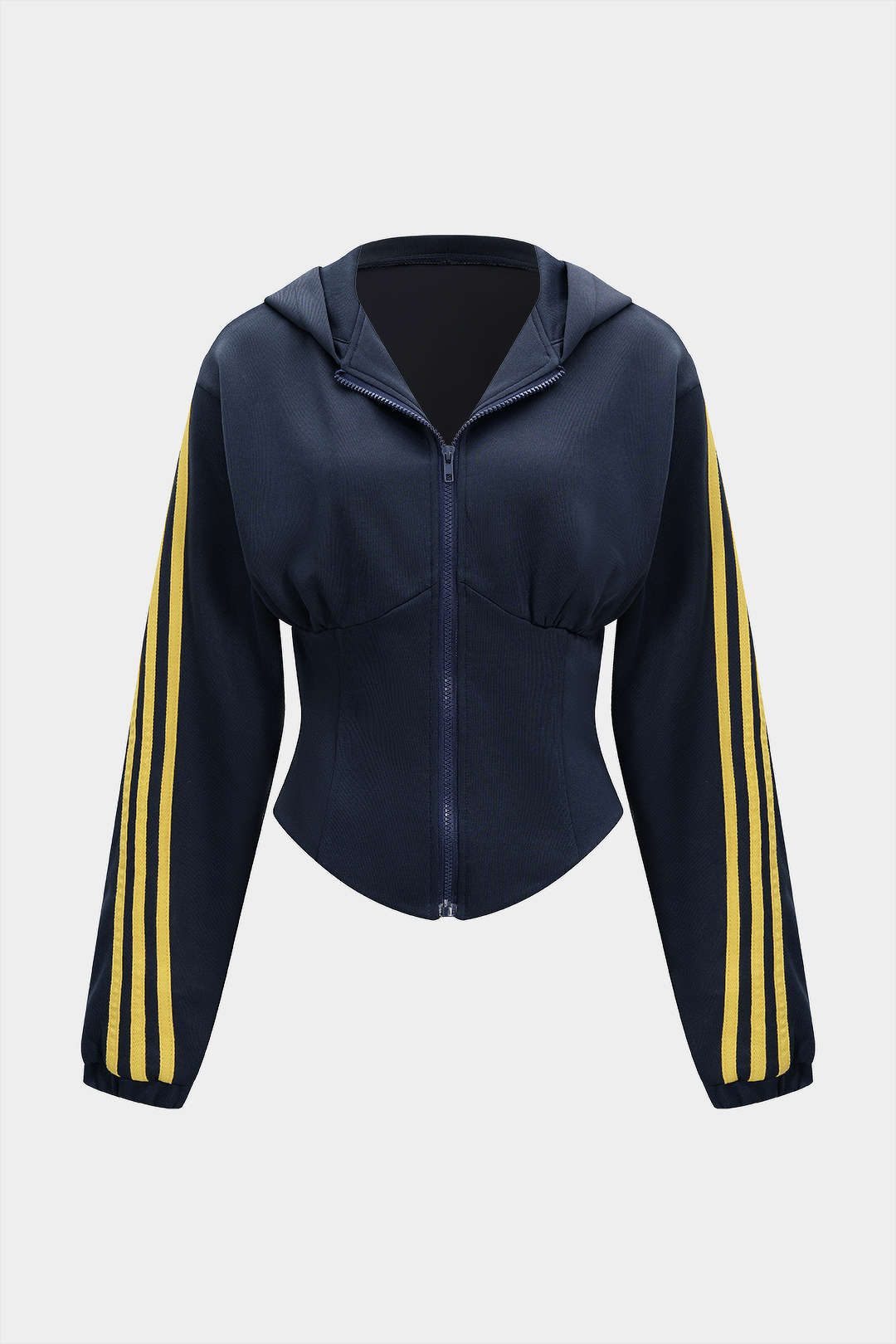 קפוצ'ון עם רוכסן ניגודי 