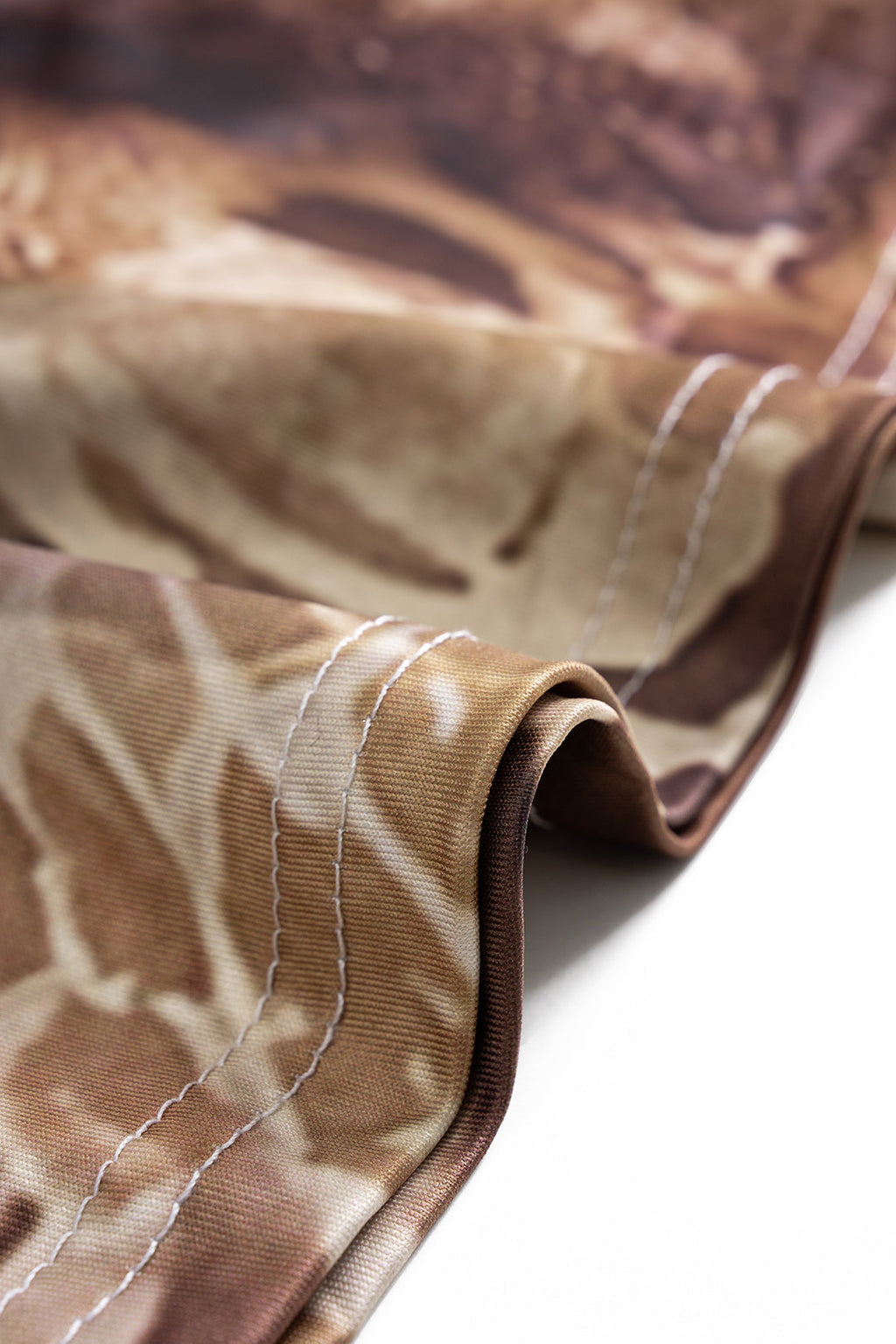 חצאית עם הדפס נמר 