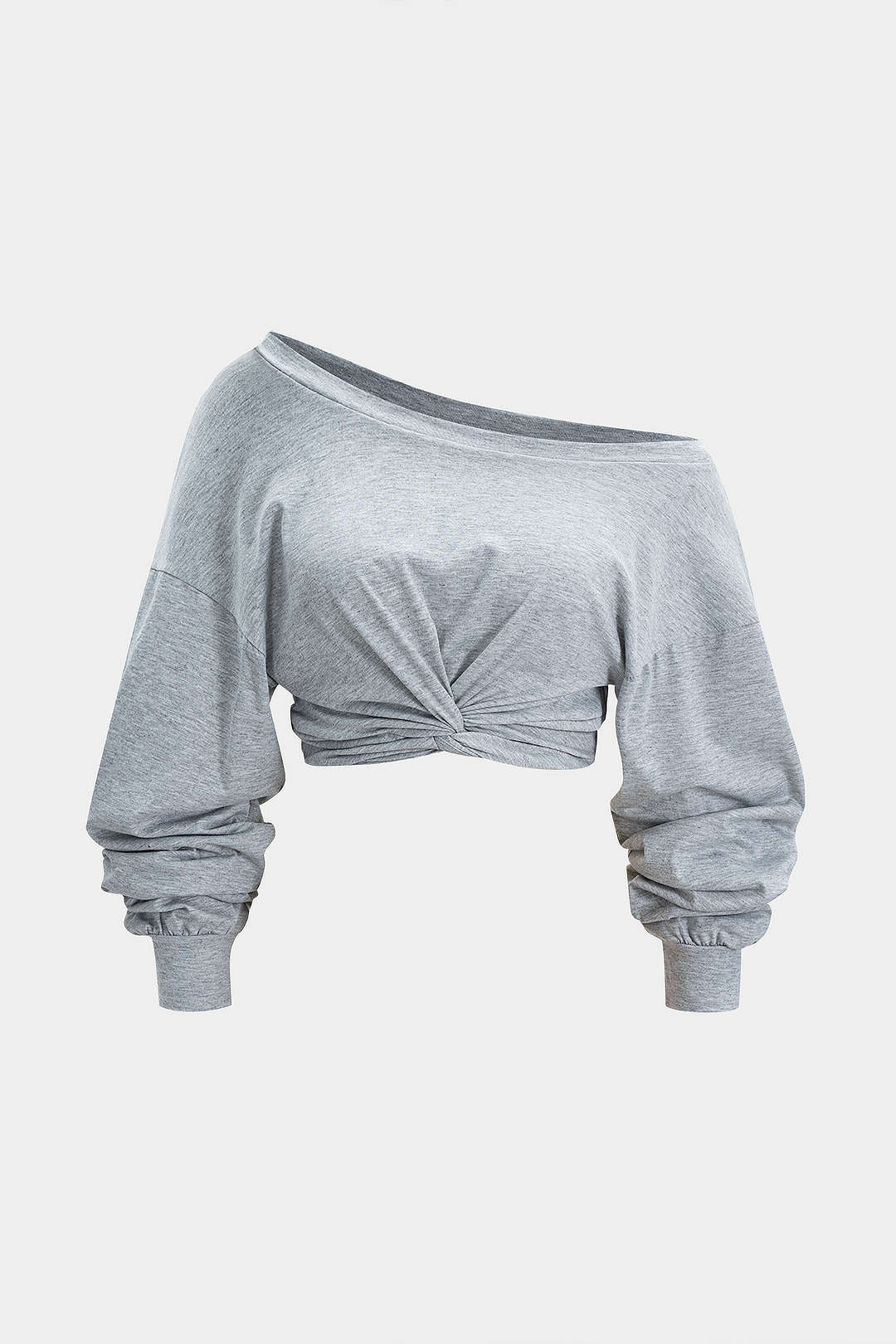 Twist Knot Long Sleeve Sweatshirt
