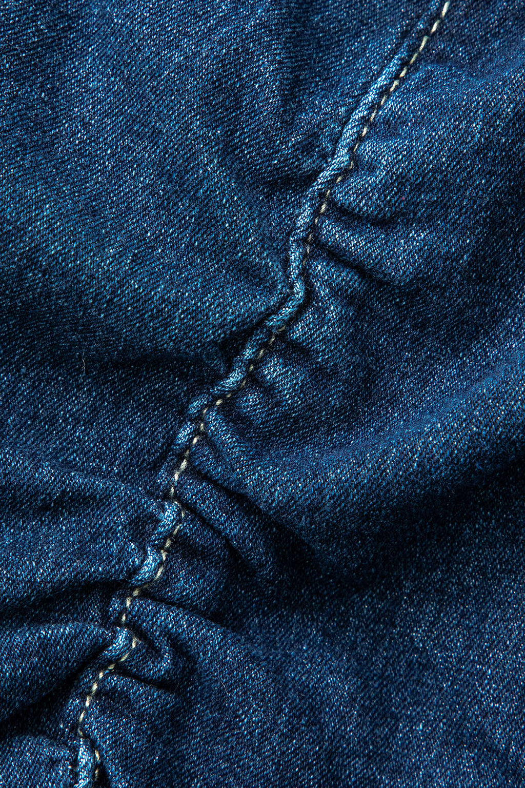 Falda Denim Cargo Cintura Elástica Con Bolsillos Clásica