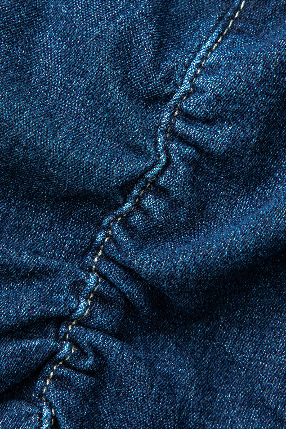 Falda Denim Cargo Cintura Elástica Con Bolsillos Clásica