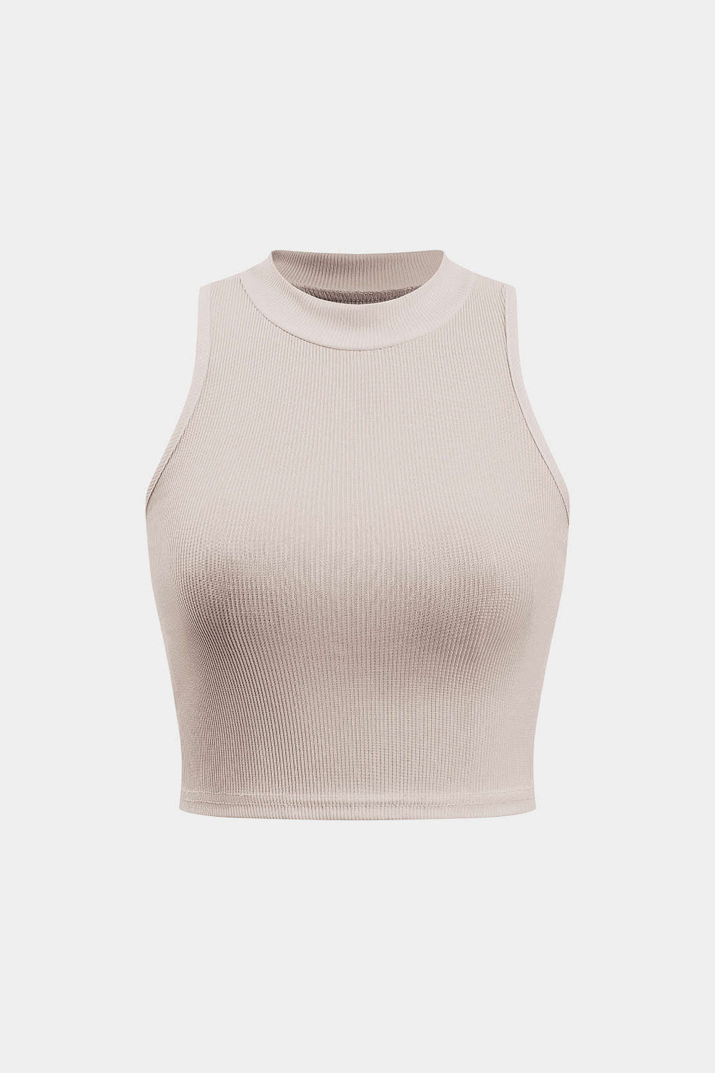 Camiseta Texturizada Sin Mangas Para Uso Diario Elegante