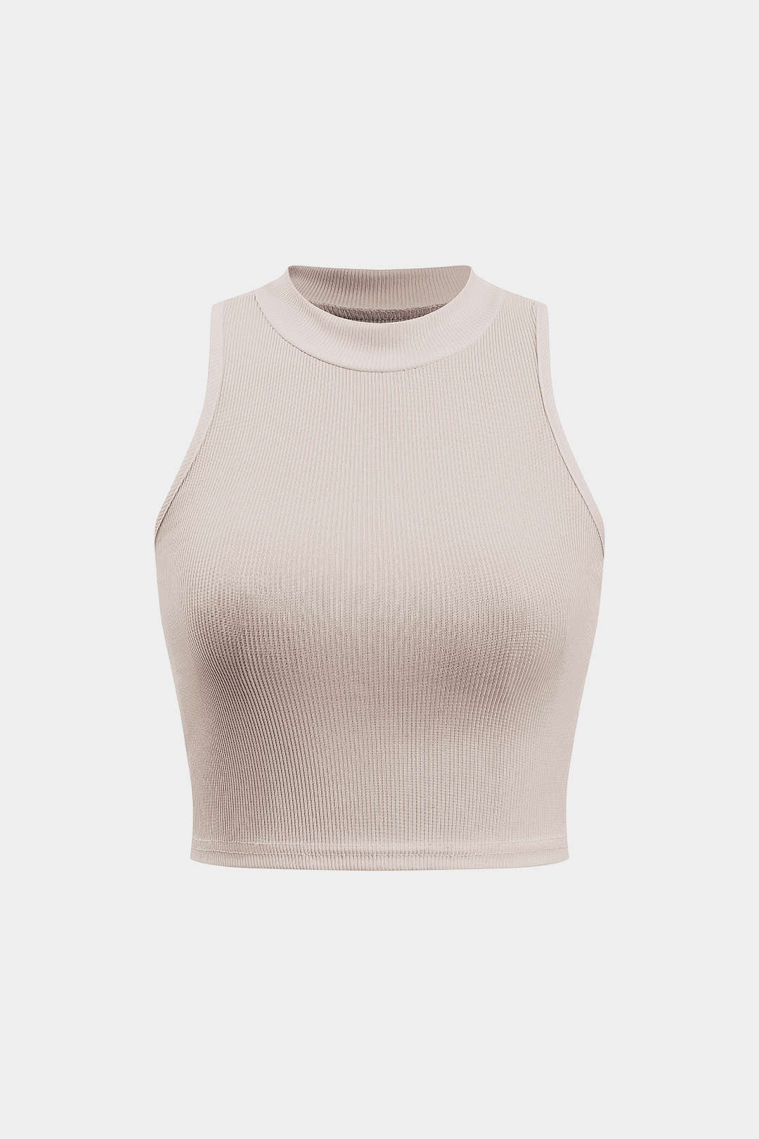 Camiseta Texturizada Sin Mangas Para Uso Diario Elegante