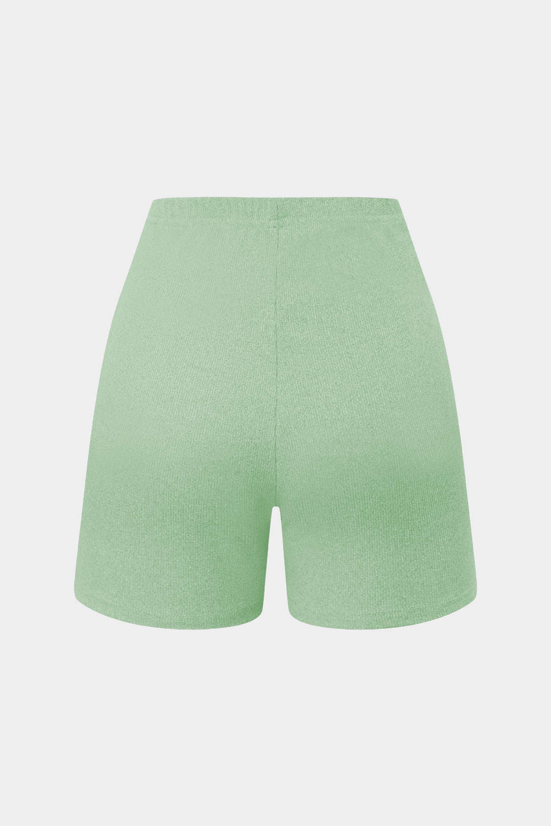 Conjunto Dos Piezas Top Sin Tirantes Y Shorts De Punto