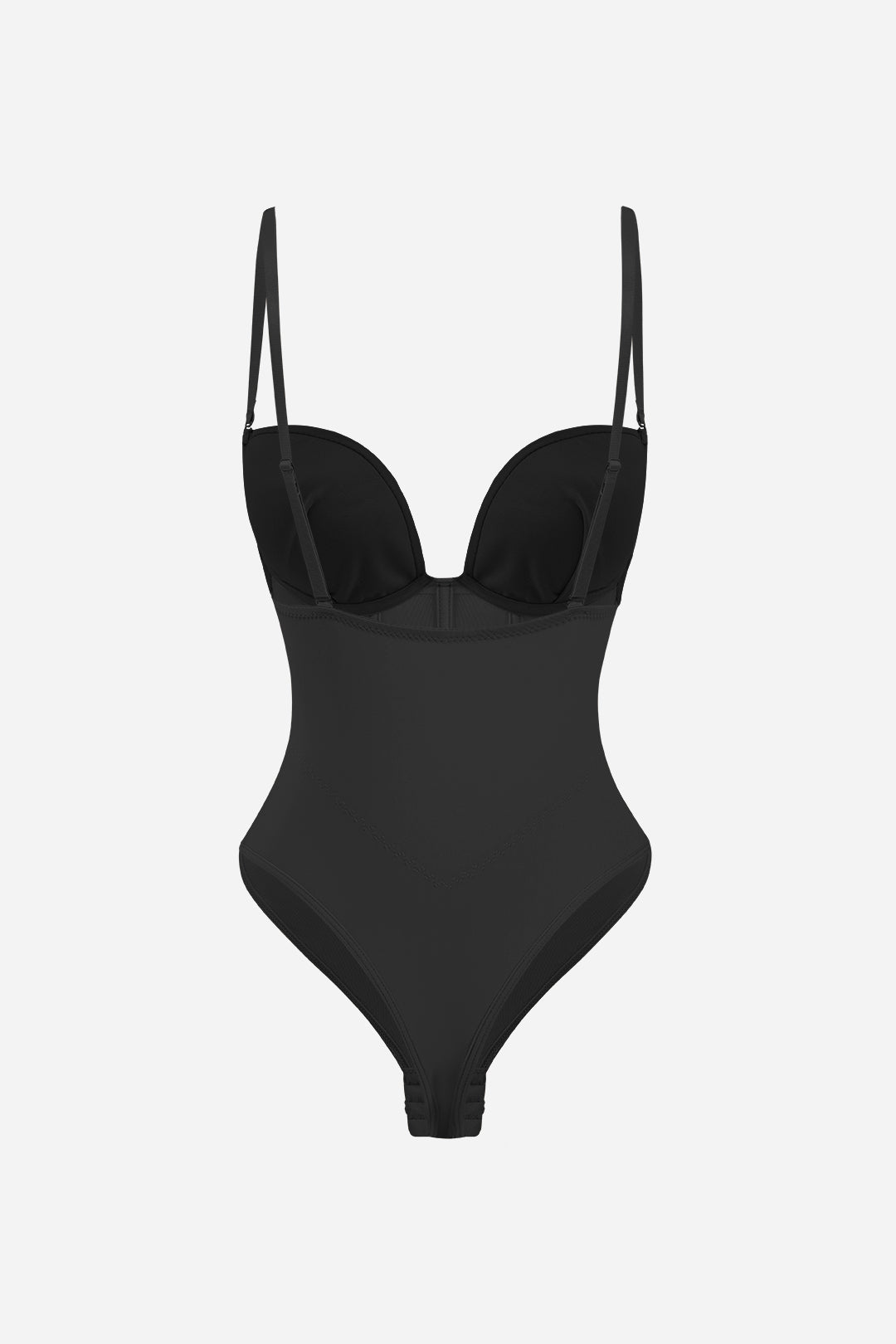 Bodysuit Corsé Bustier De Malla Patchwork Cuello Barco