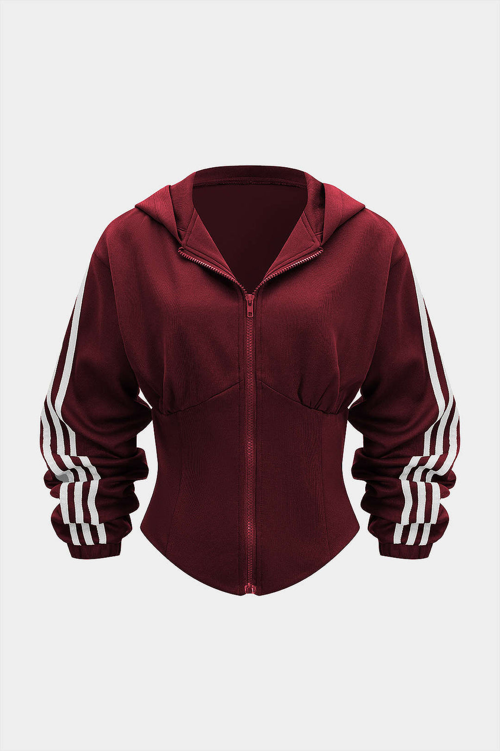 קפוצ'ון עם רוכסן ניגודי 