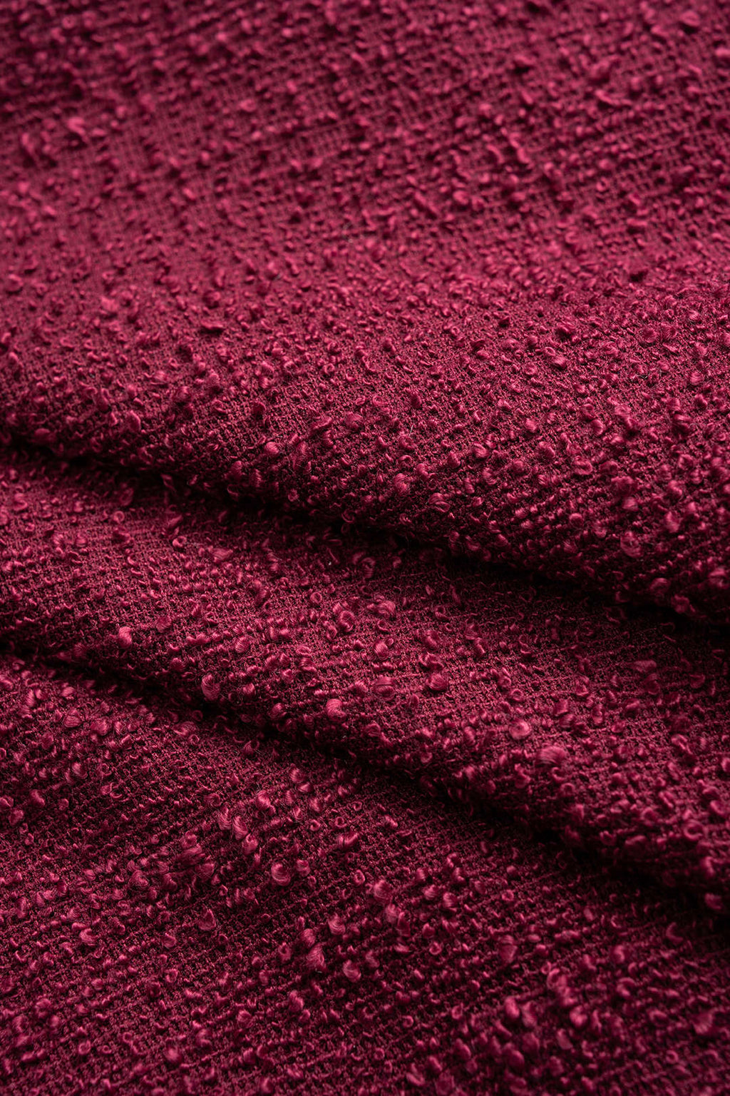 Metallic Decor Texture Long-Sleeve Top