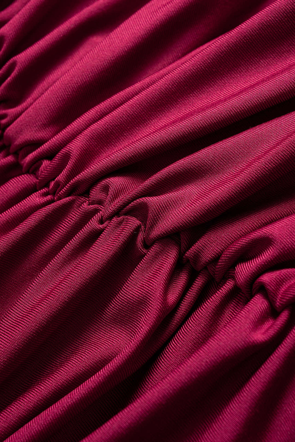 Off Shoulder Patchwork Ruched Long Sleeve Maxi Dress