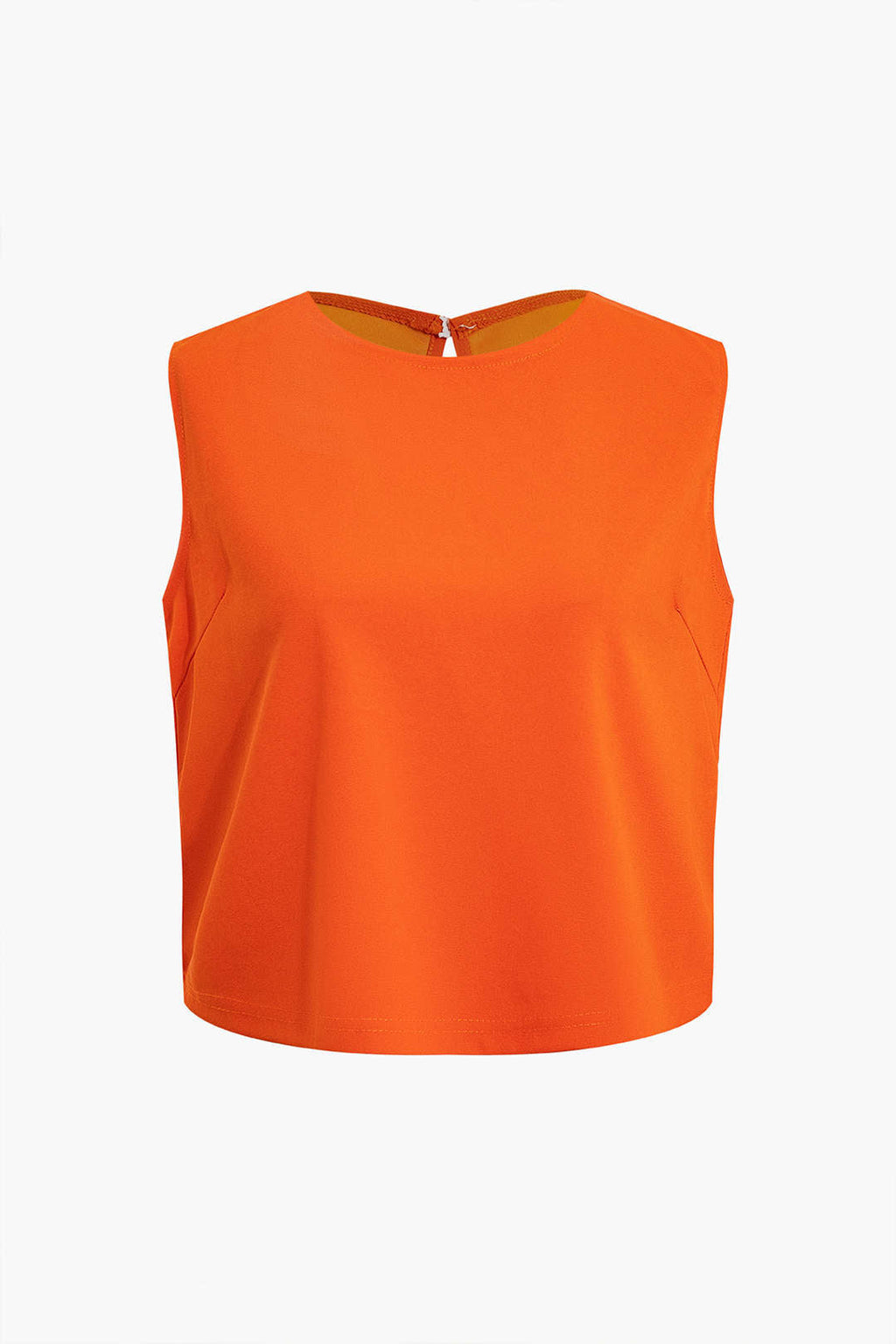 Conjunto Blusa Sin Mangas Pantalón Recto Minimalista