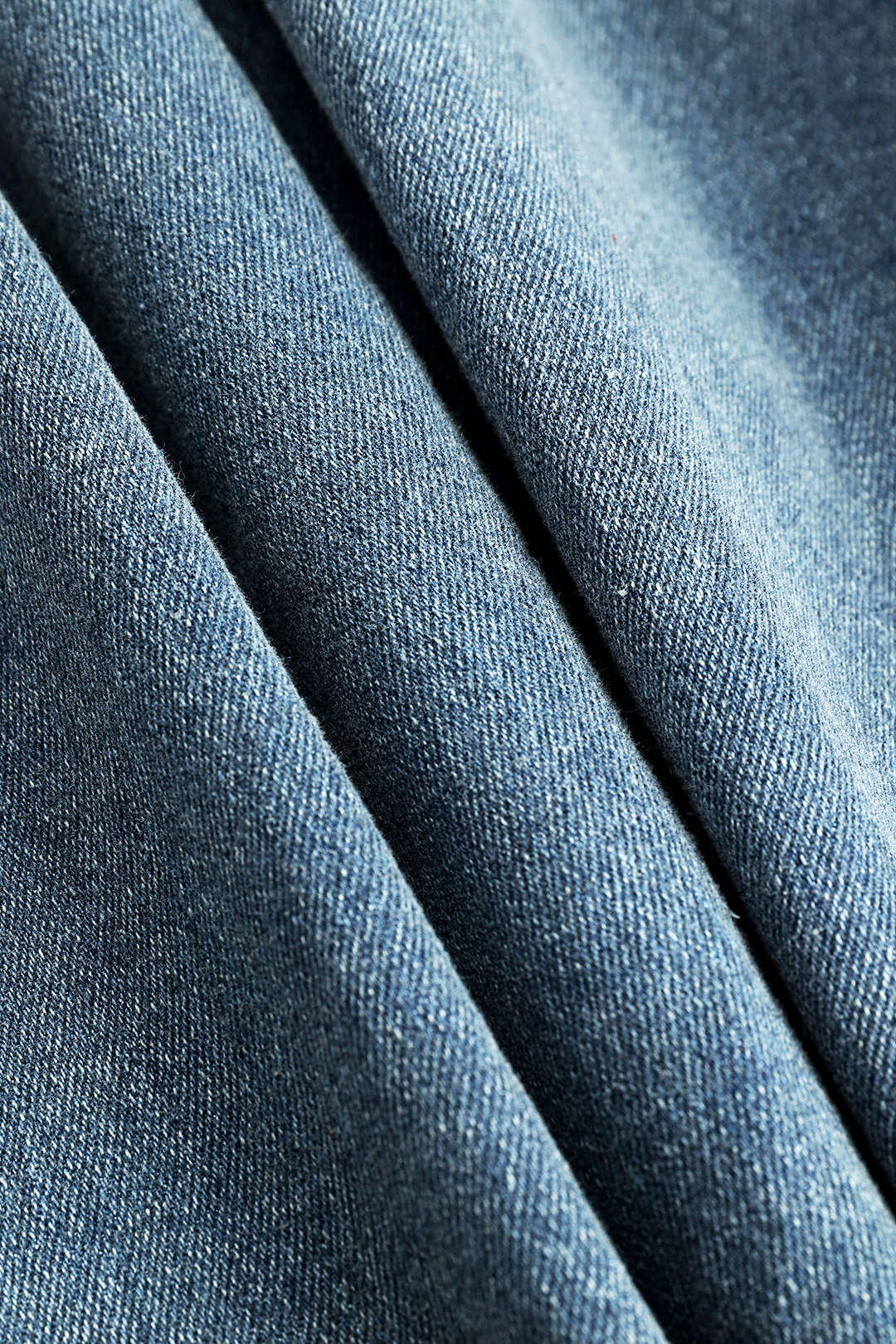 Vaqueros Denim Rotos De Corte Recto Azul Para Uso Diario