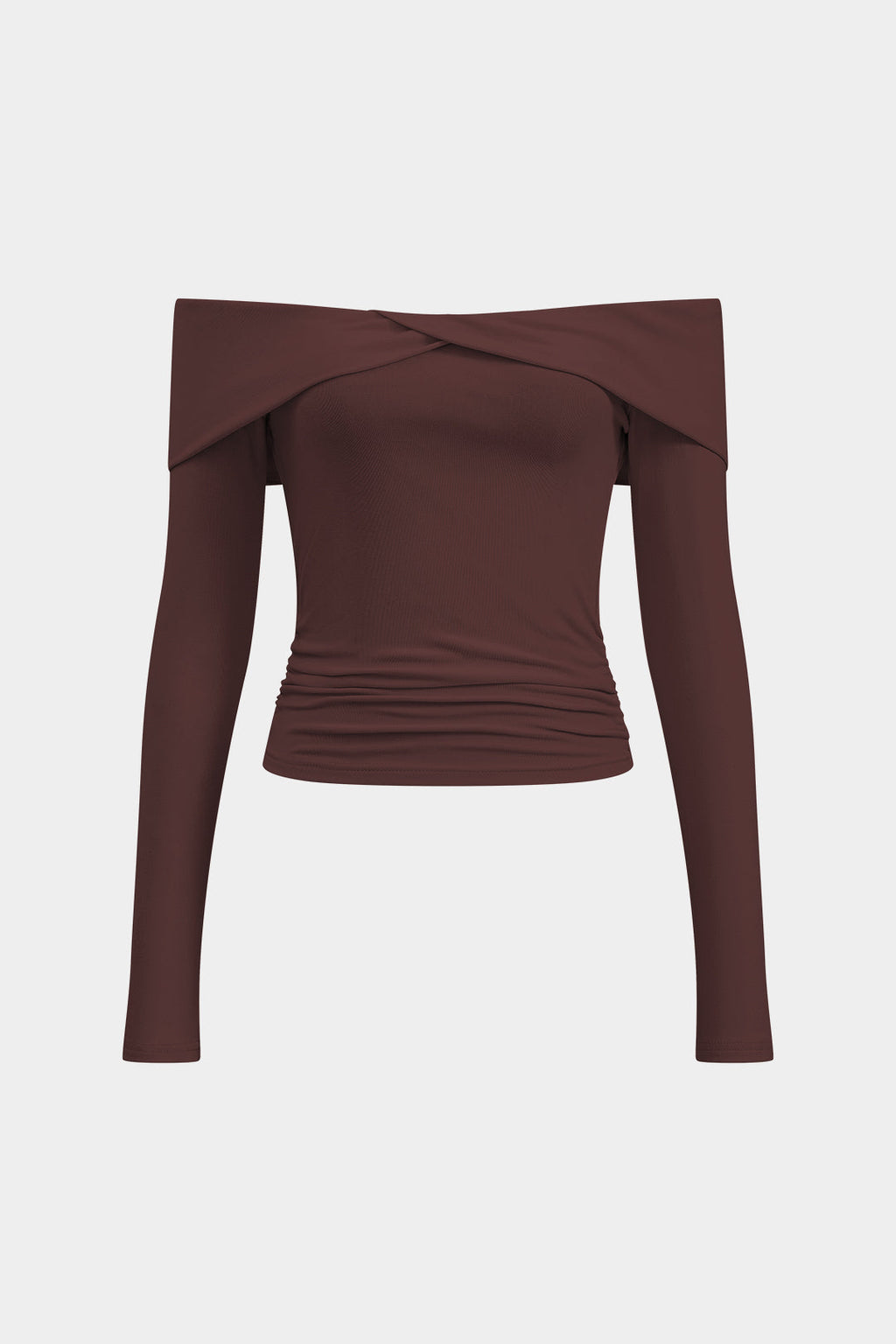 Off Shoulder Long-Sleeve Top