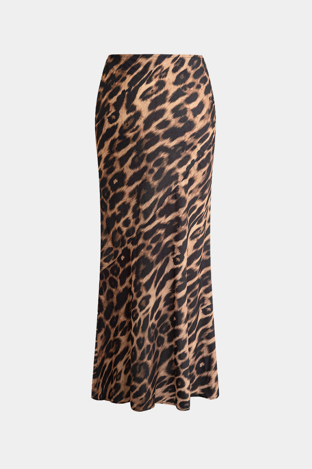 Falda Leopardo Estampado Majestuosa con Silueta Elegante