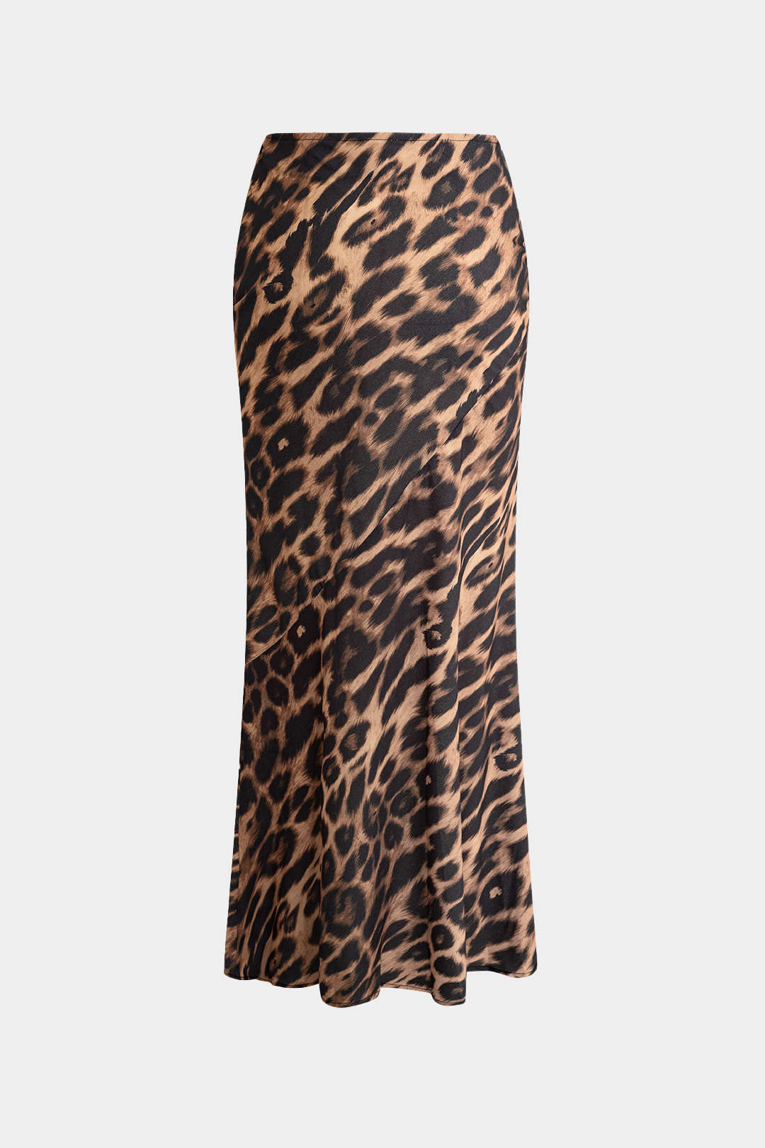 Falda Leopardo Estampado Majestuosa con Silueta Elegante