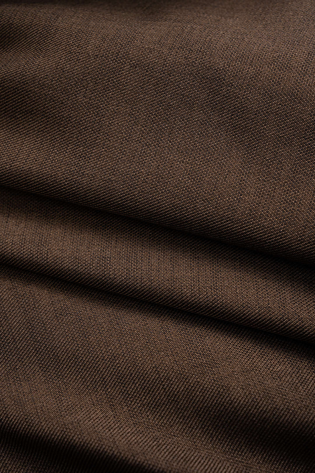 Ruched Button V-Neck Long Sleeve Midi Dress