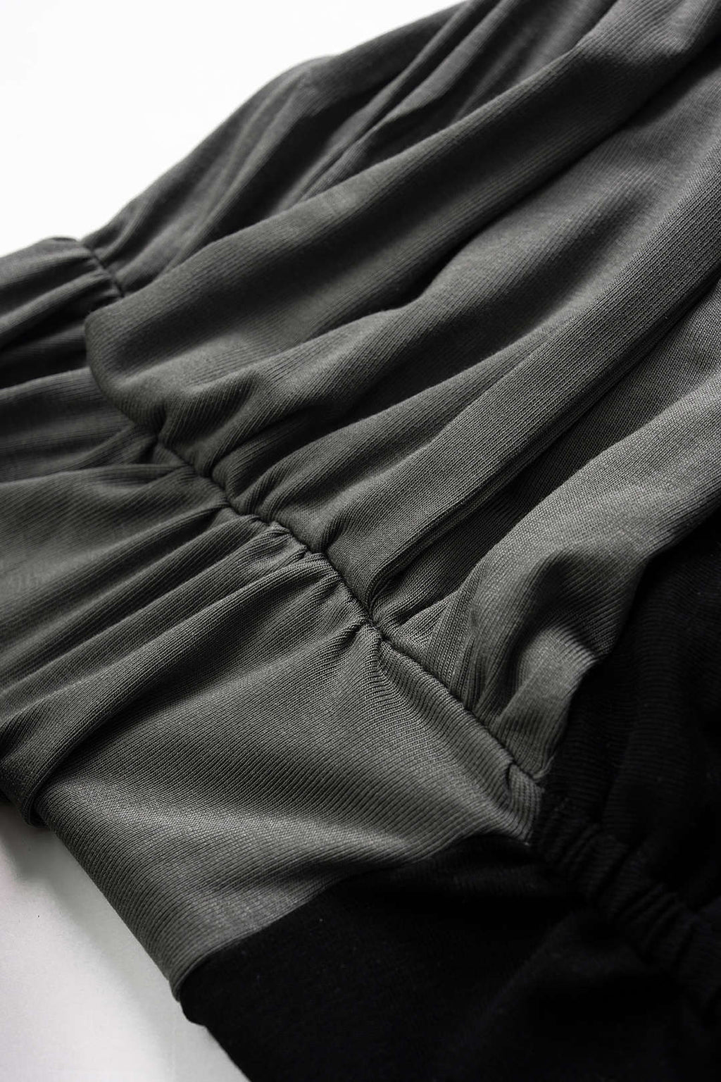 חצאית קשירה בגזרה גבוהה 