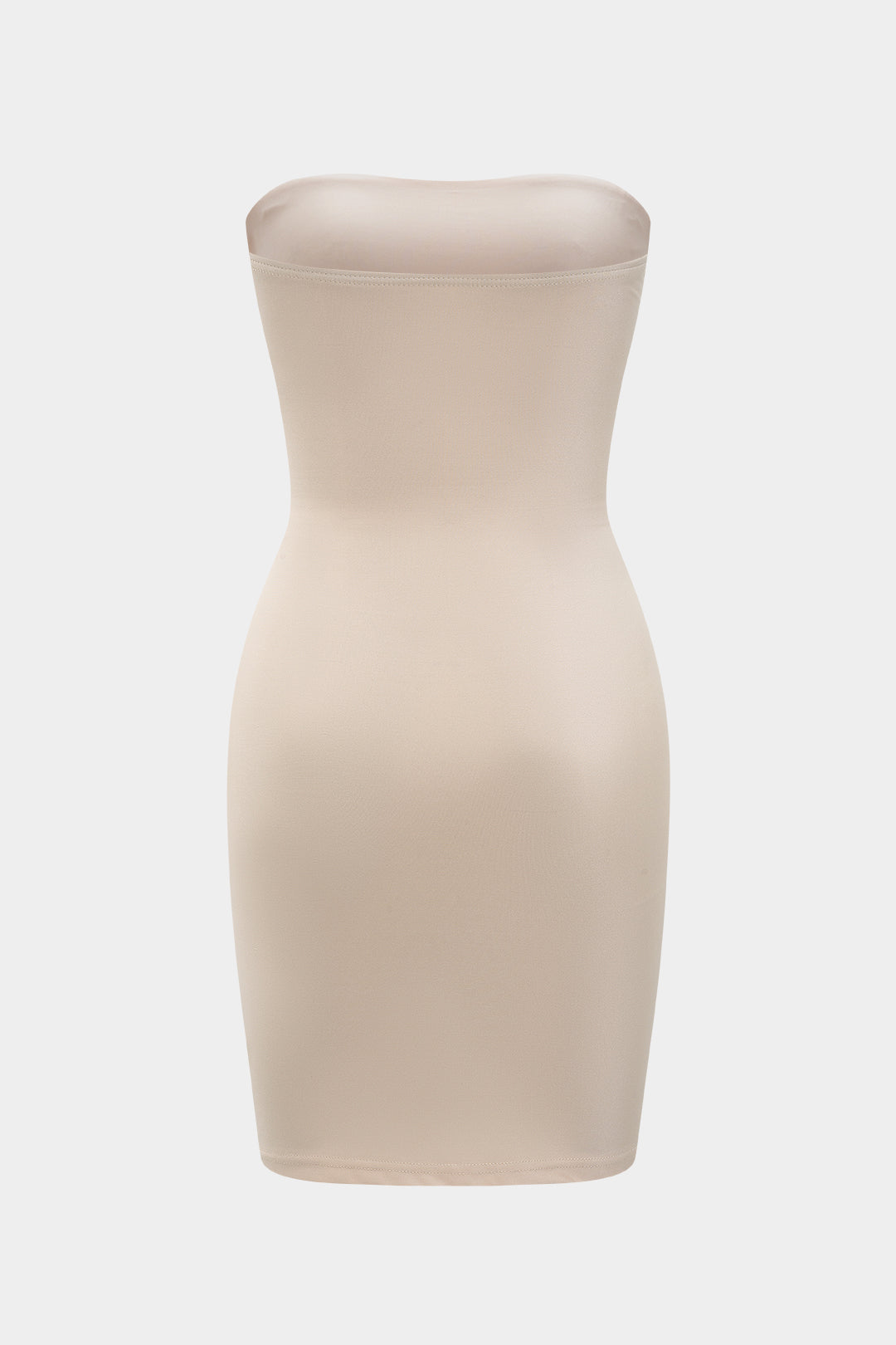 Vestido Mini Sin Tirantes Floral Estampado Para Mujer