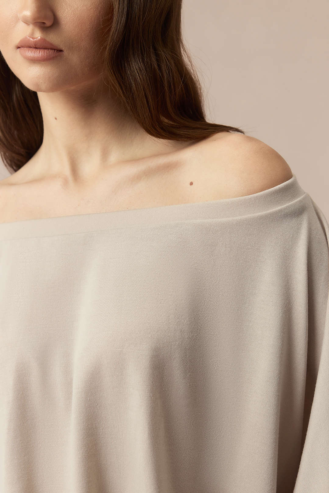 Off Shoulder Ruched Long Sleeve Maxi Dress