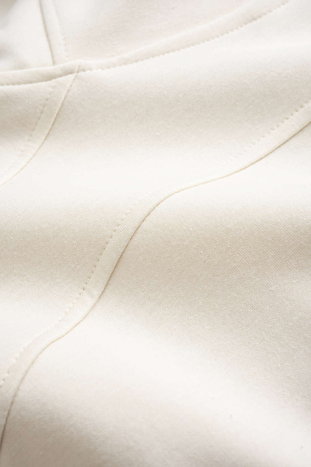 Zipper Long-Sleeve Short Hoodie