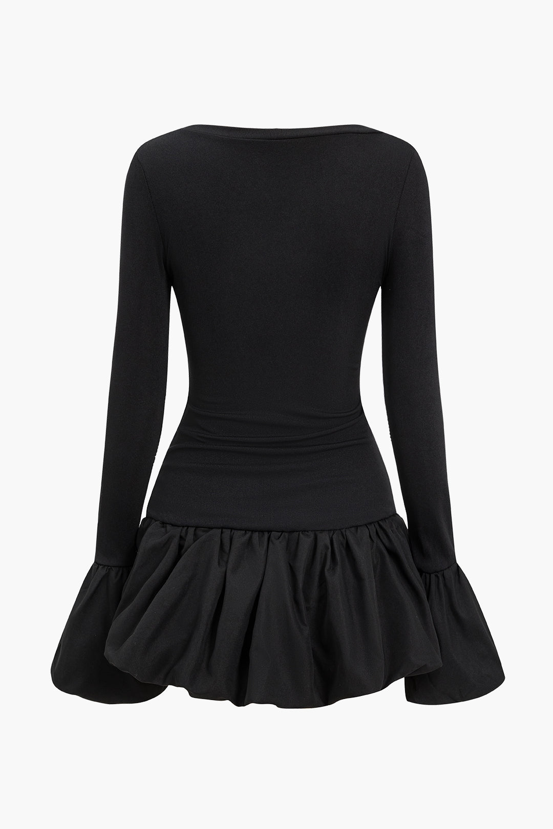 שמלת מיני מתרחבת אחידה 