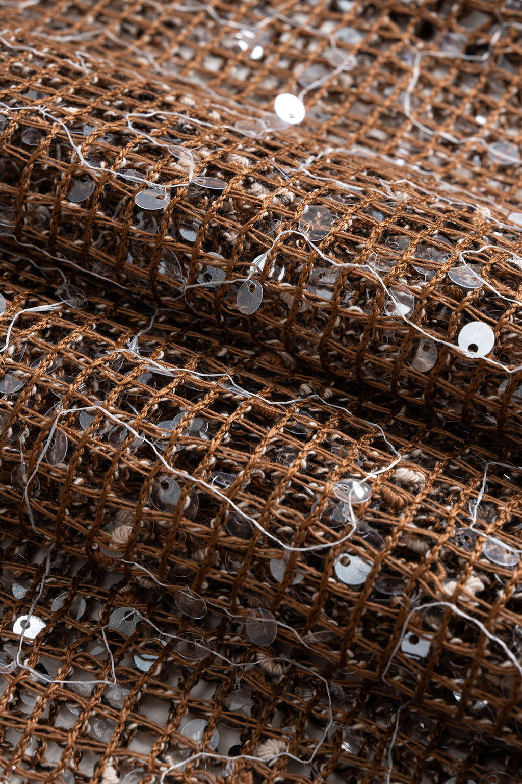 Sequin Cut Out Long Sleeve Maxi Dress