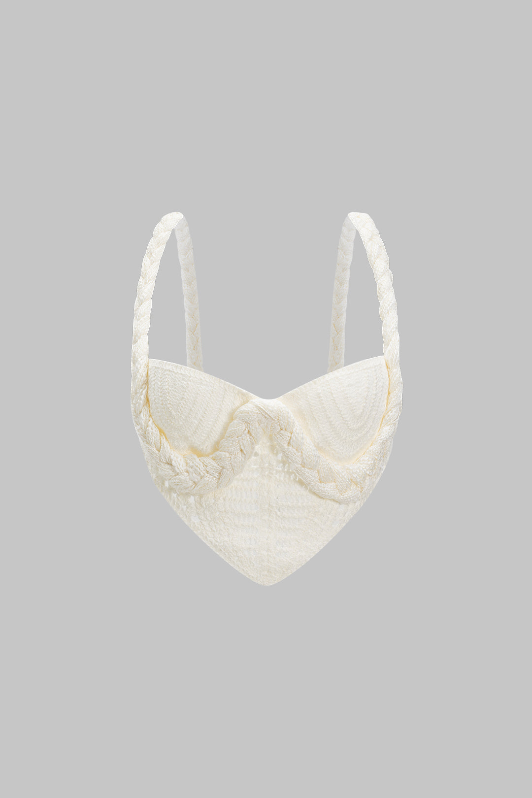 Conjunto Tejido Texturizado Top Crop Falda Con Abertura
