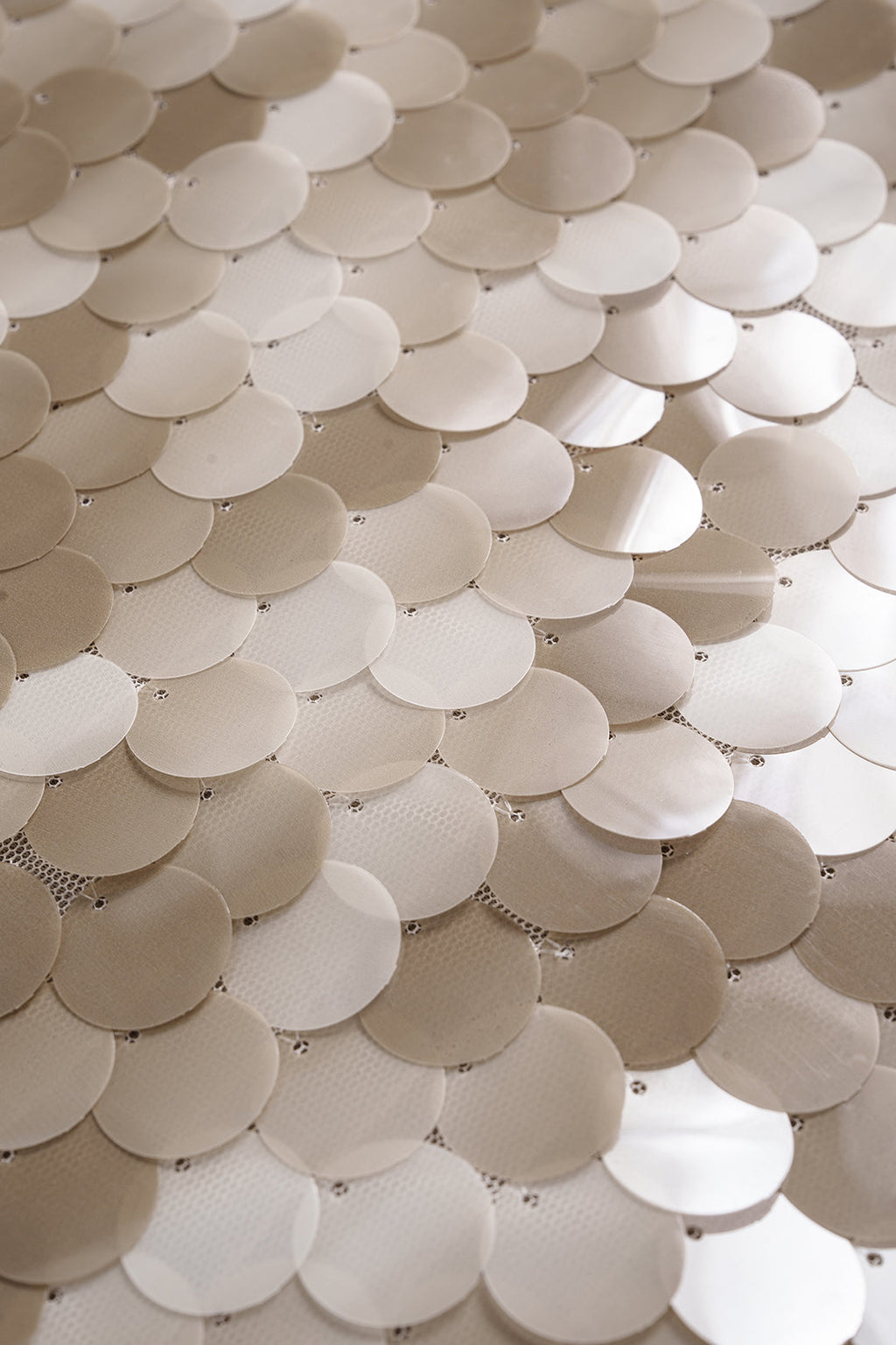 Colorblock Sequin Mini Skirt