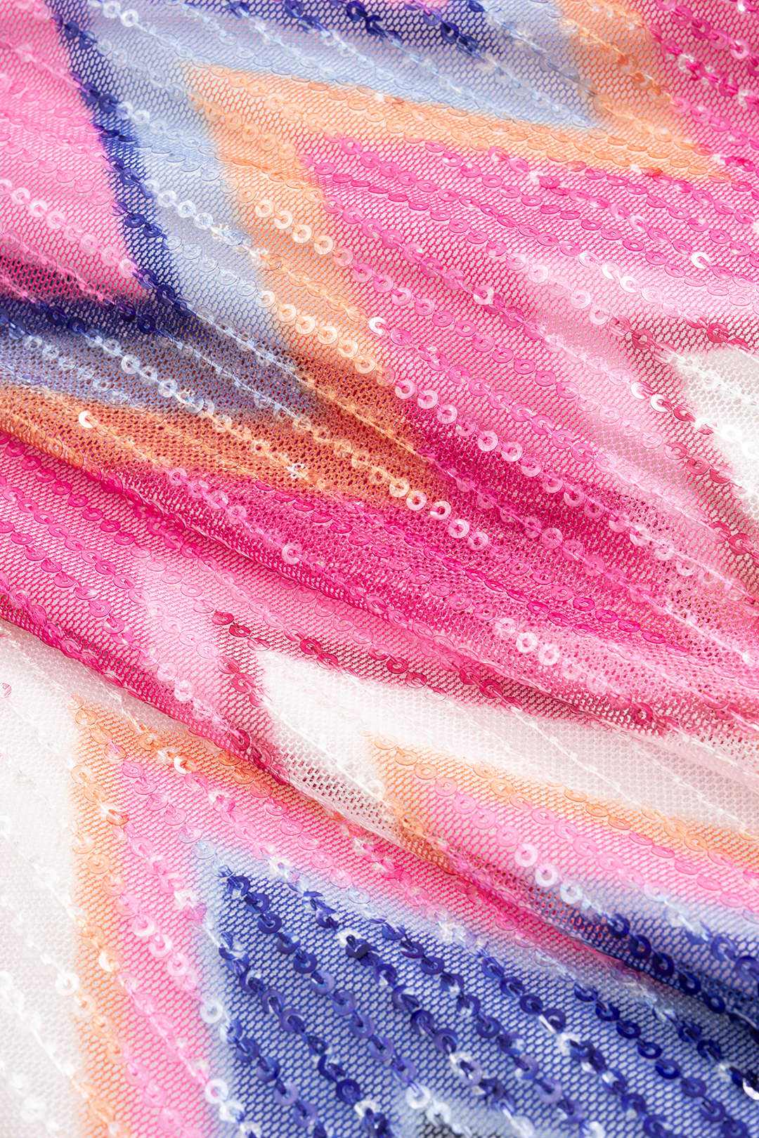 חצאית נצנצים עם ניגודיות 