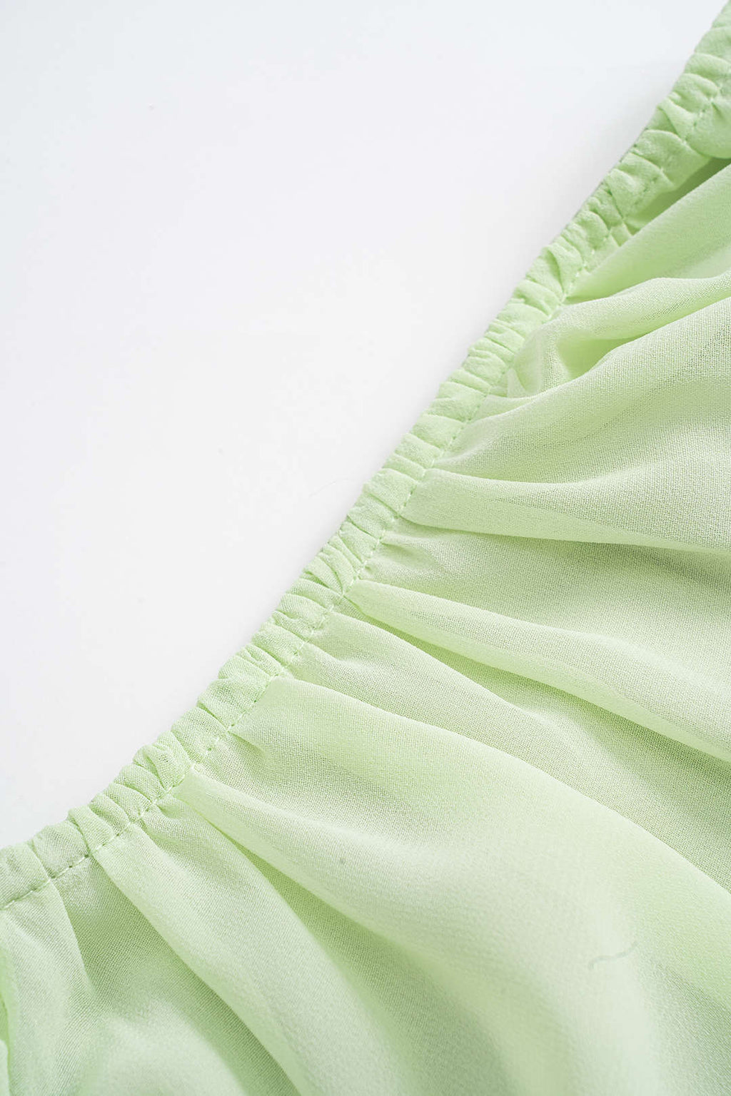 חולצה ארוכת שרוולים עם קפלים ושכבות 