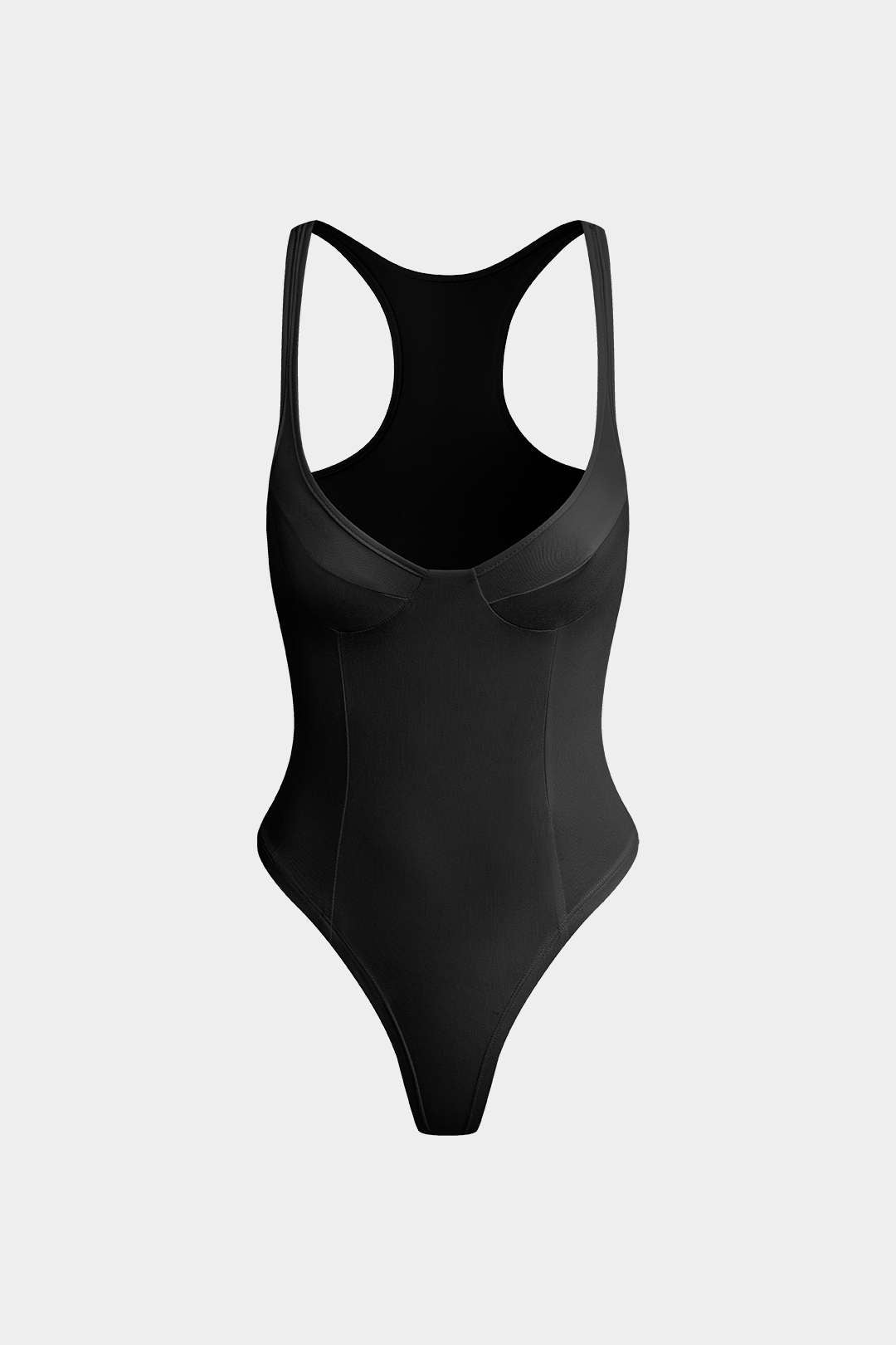 Bodysuit Bustier Cuello V Profundo Para Mujer Elegante