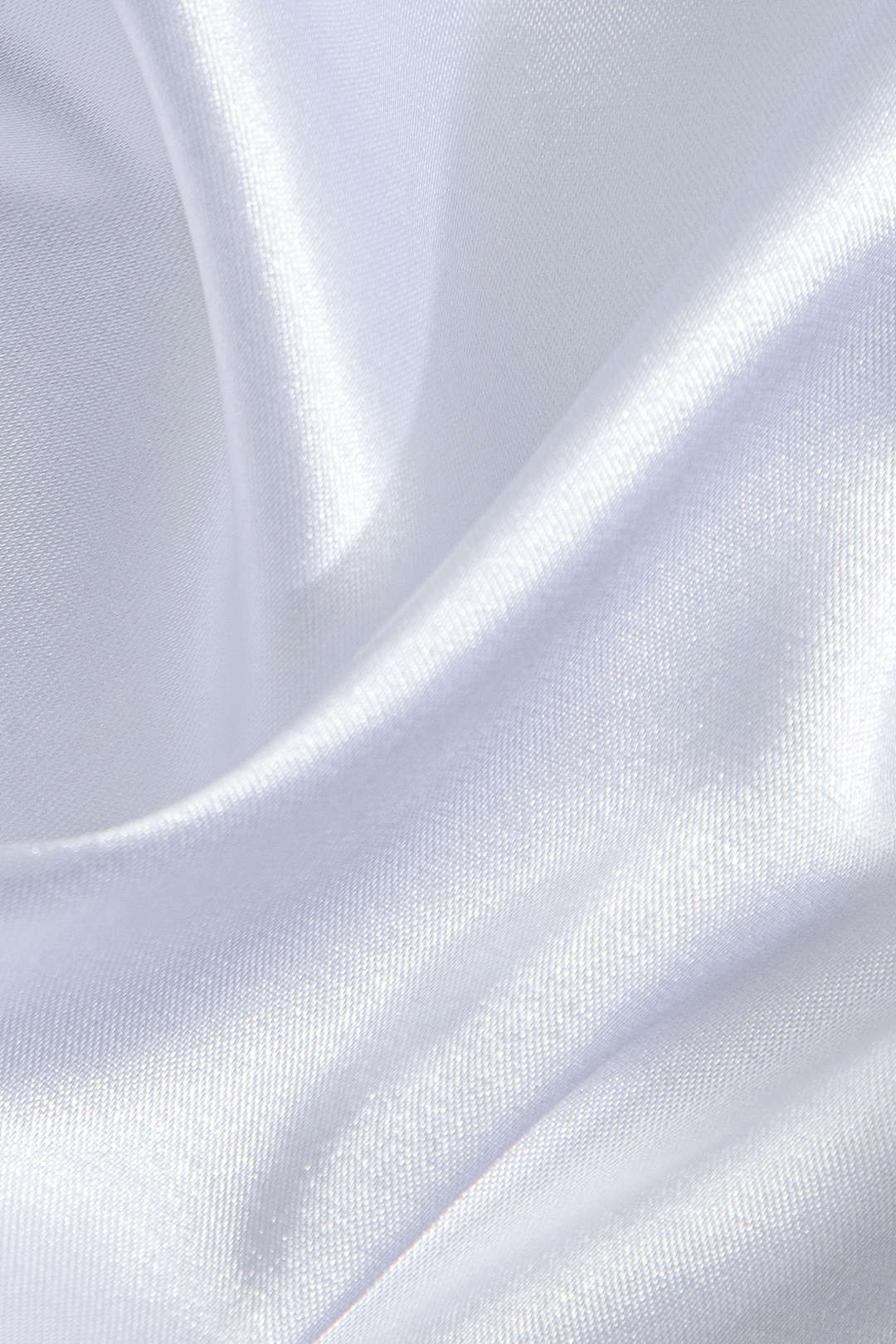 Camisa Satinada De Manga Larga Con Silueta Elegante